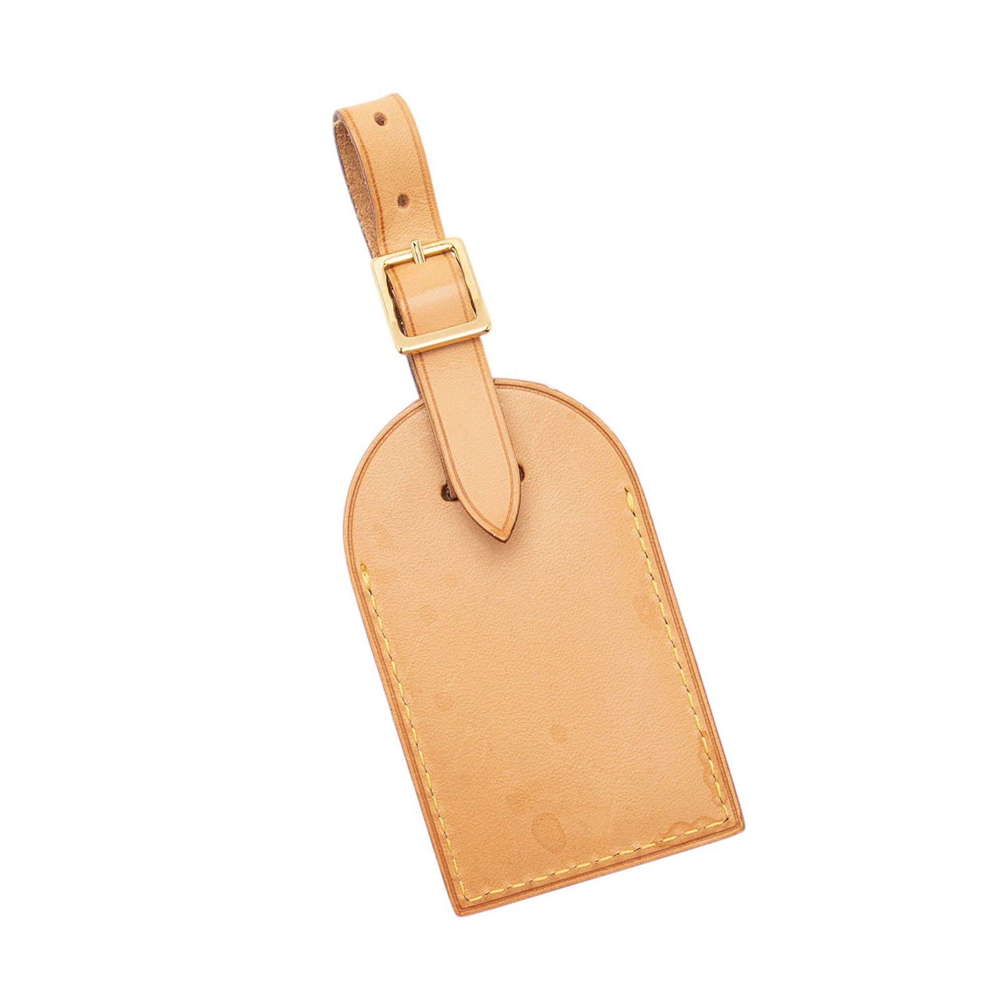 Louis Vuitton Leather Luggage Tag