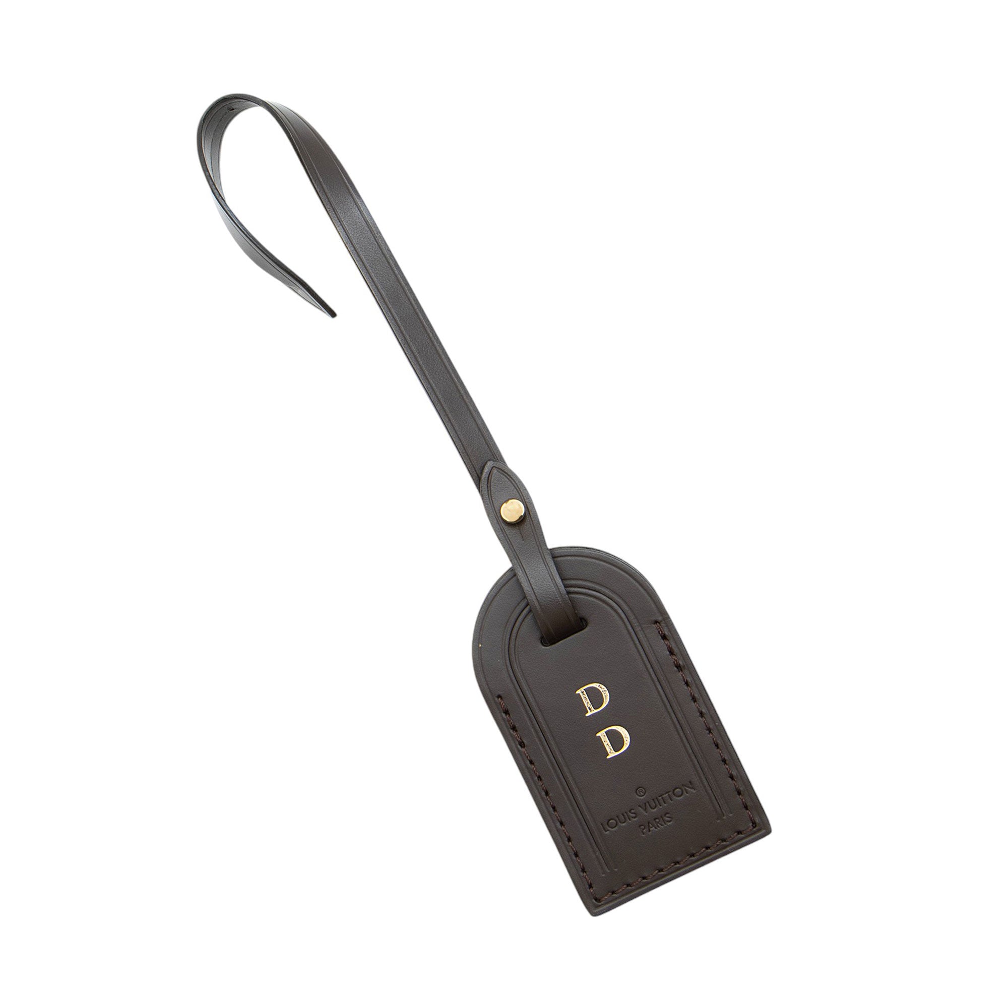Louis Vuitton Leather Luggage Tag (SHF-IqmQ9u)