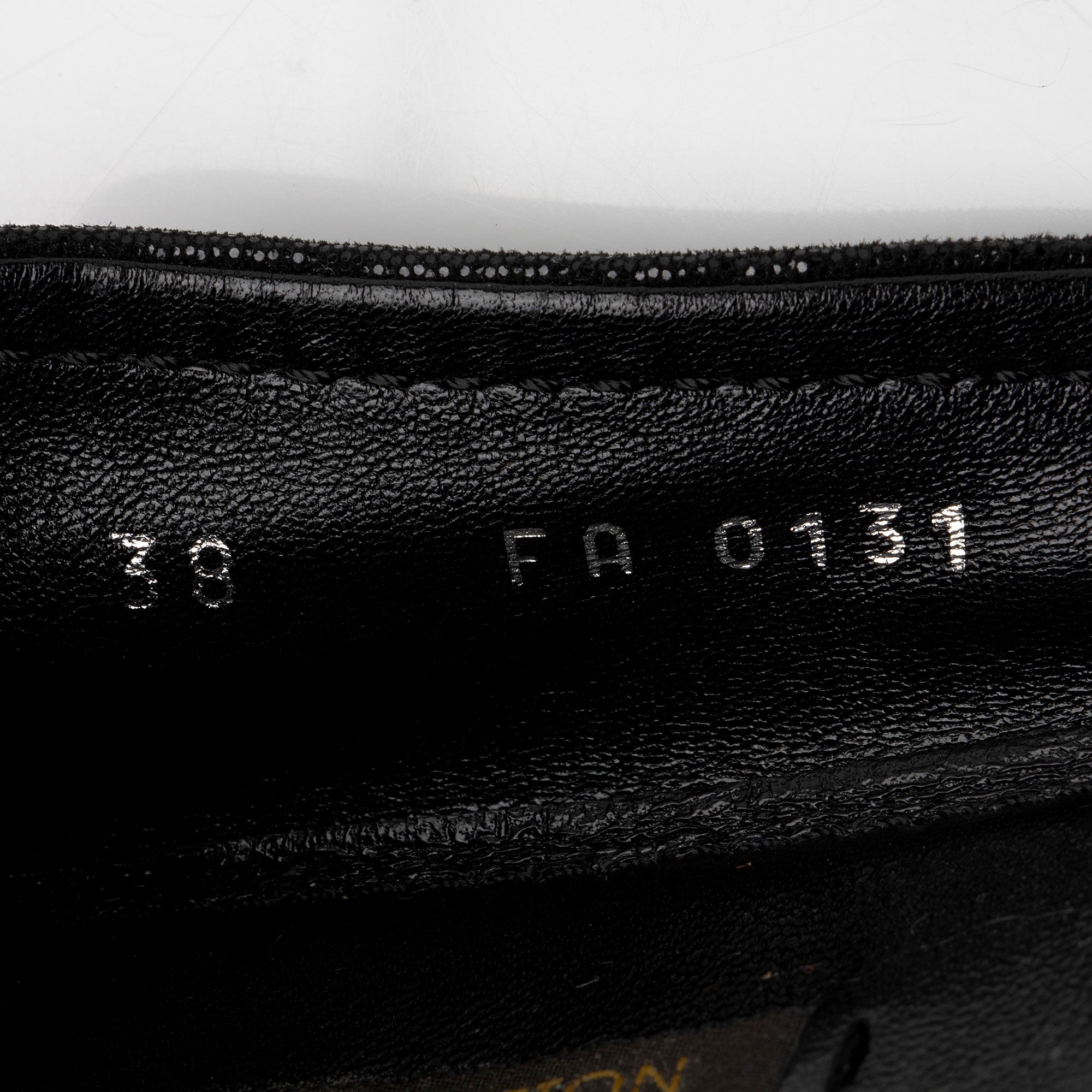 Louis Vuitton Leather Oxford Ballerina Flats - Size 8 / 38 (SHF-geoKKS)