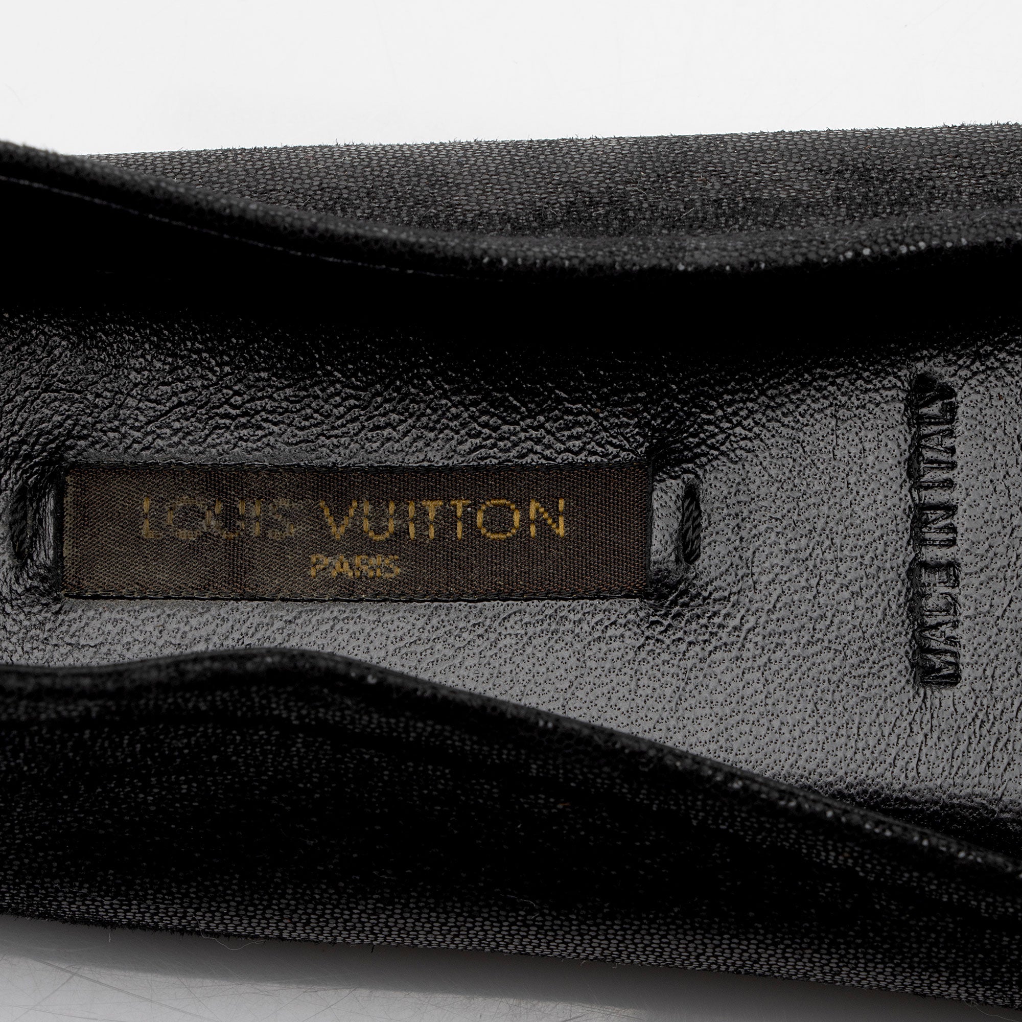 Louis Vuitton Leather Oxford Ballerina Flats - Size 8 / 38 (SHF-geoKKS)