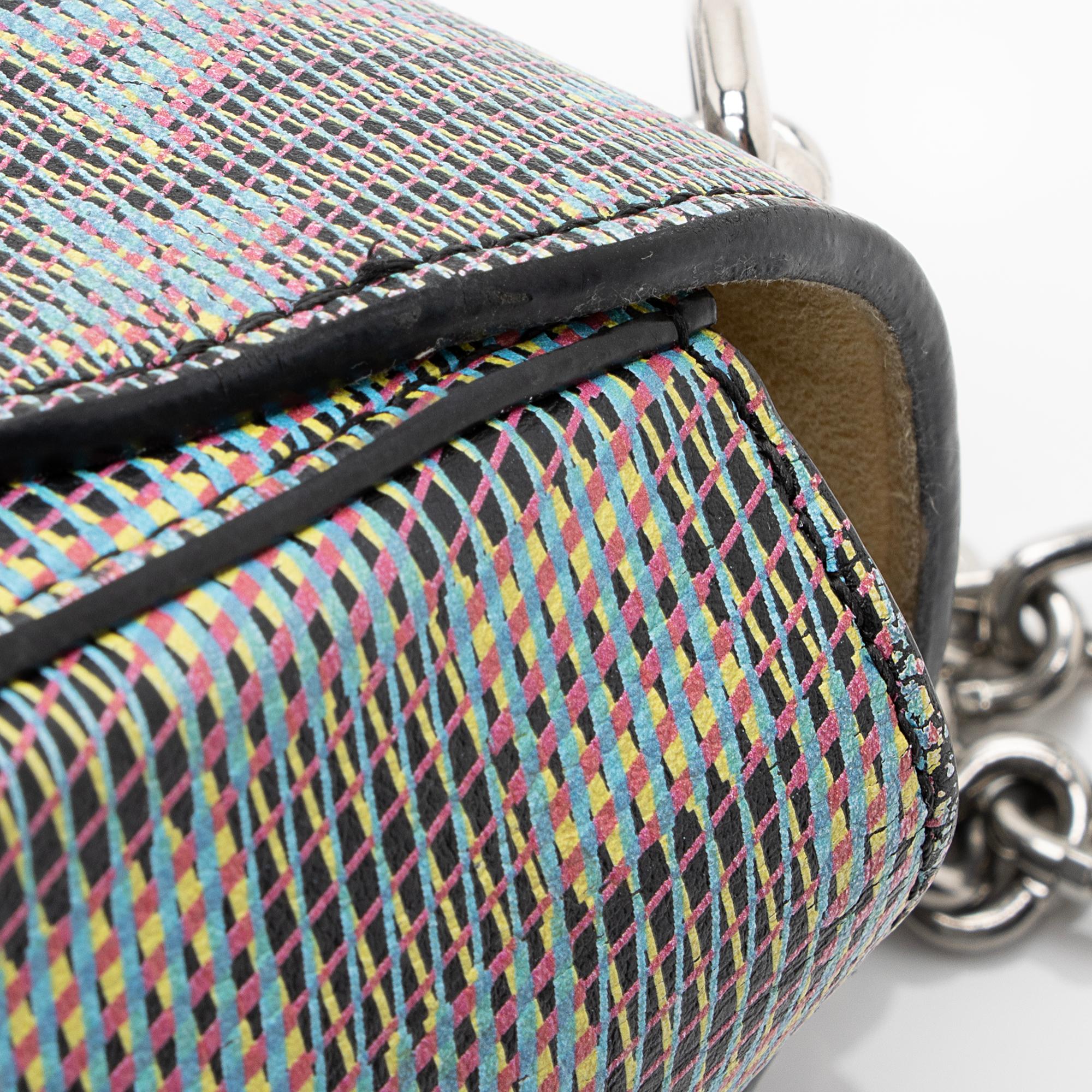 Louis Vuitton Leather Pop Twist MM Shoulder Bag (SHF-23070)