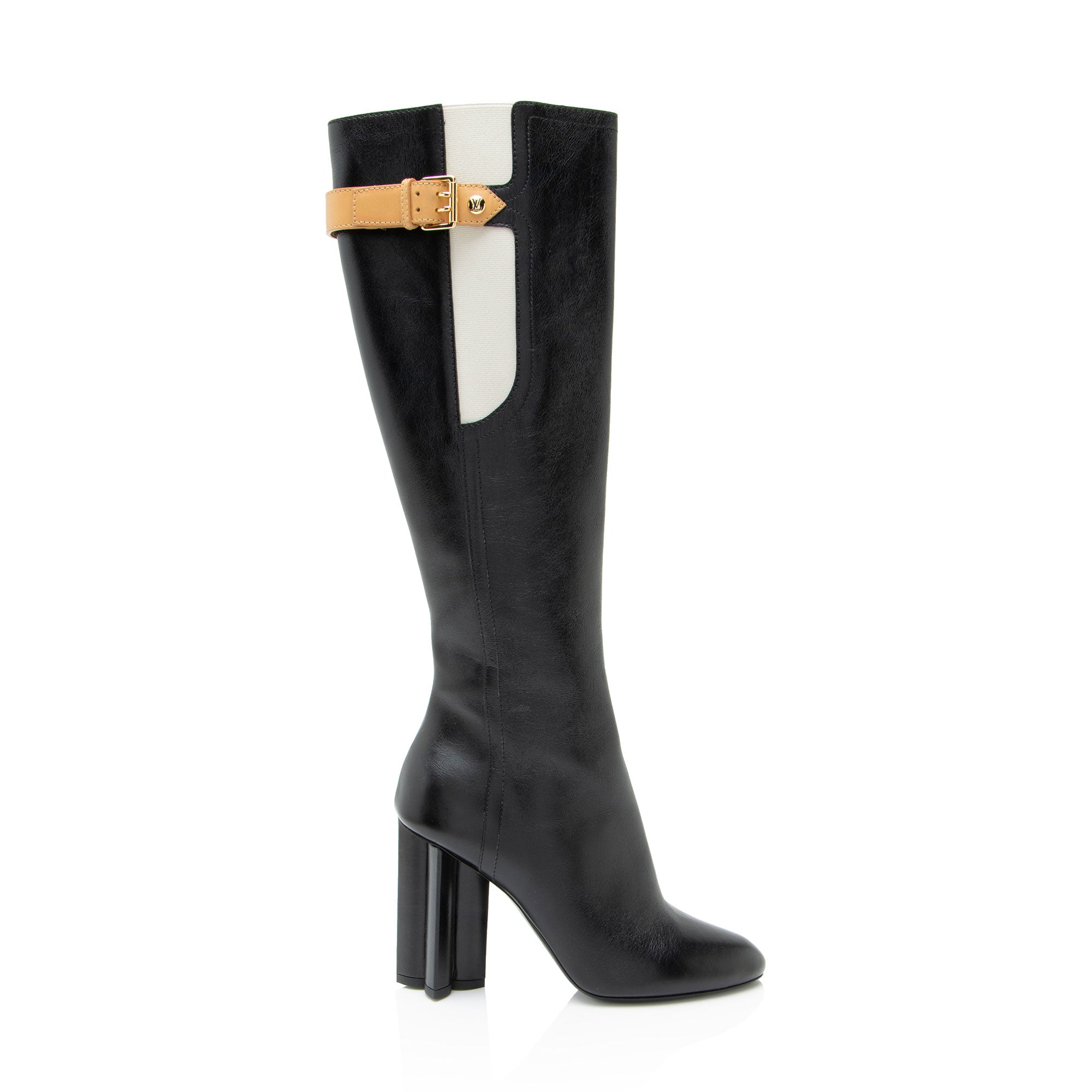 Louis Vuitton Leather Silhouette High Boots - Size 7 / 37