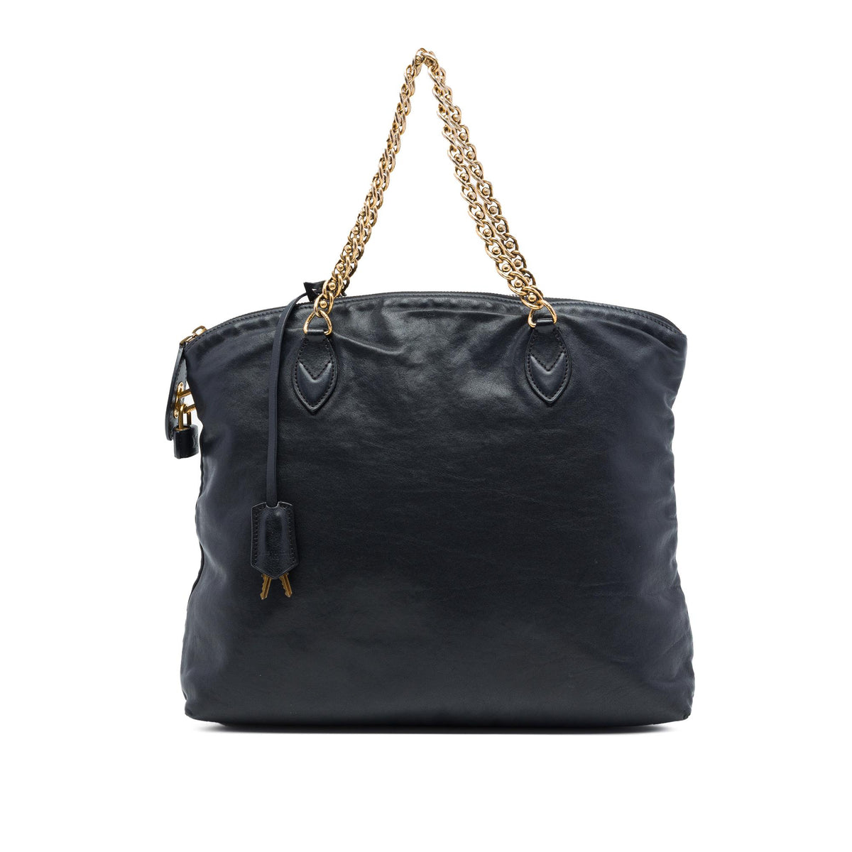Louis Vuitton Limited Edition Calfskin Boudoir Lockit Chain Bag