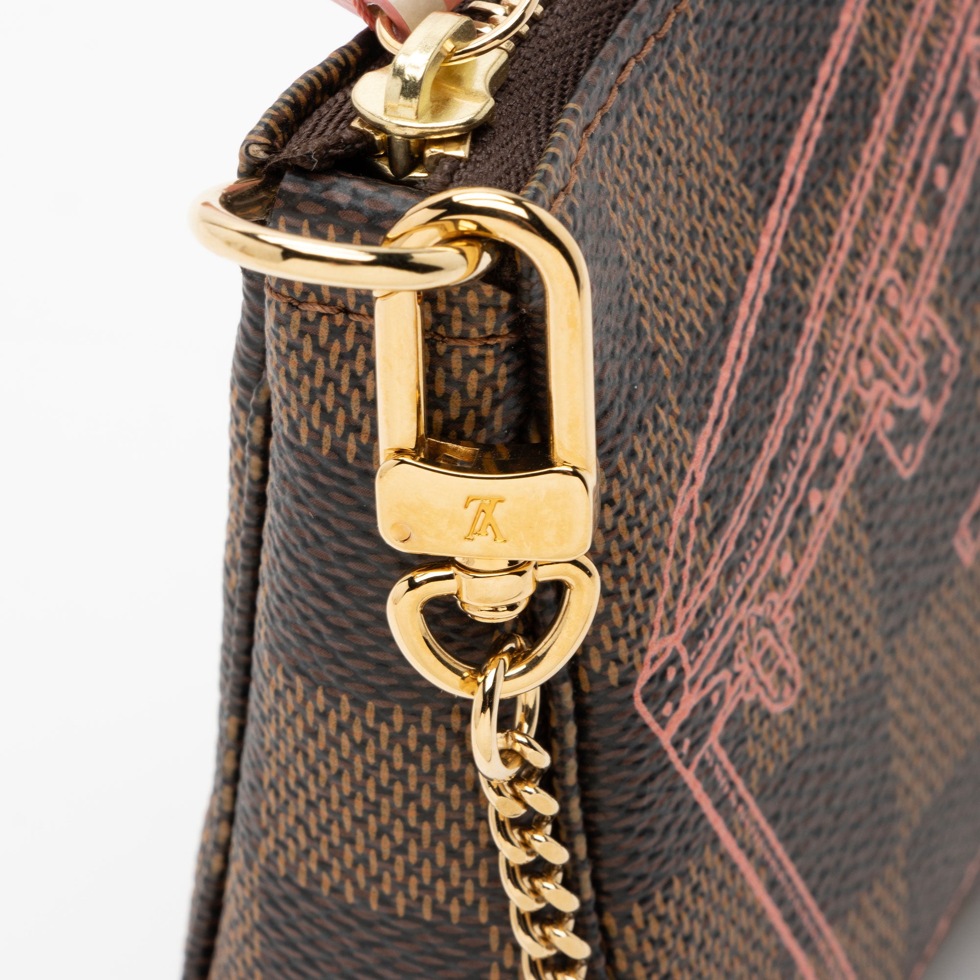 Louis Vuitton Limited Edition Christmas Animation Mini Pochette Accessoires