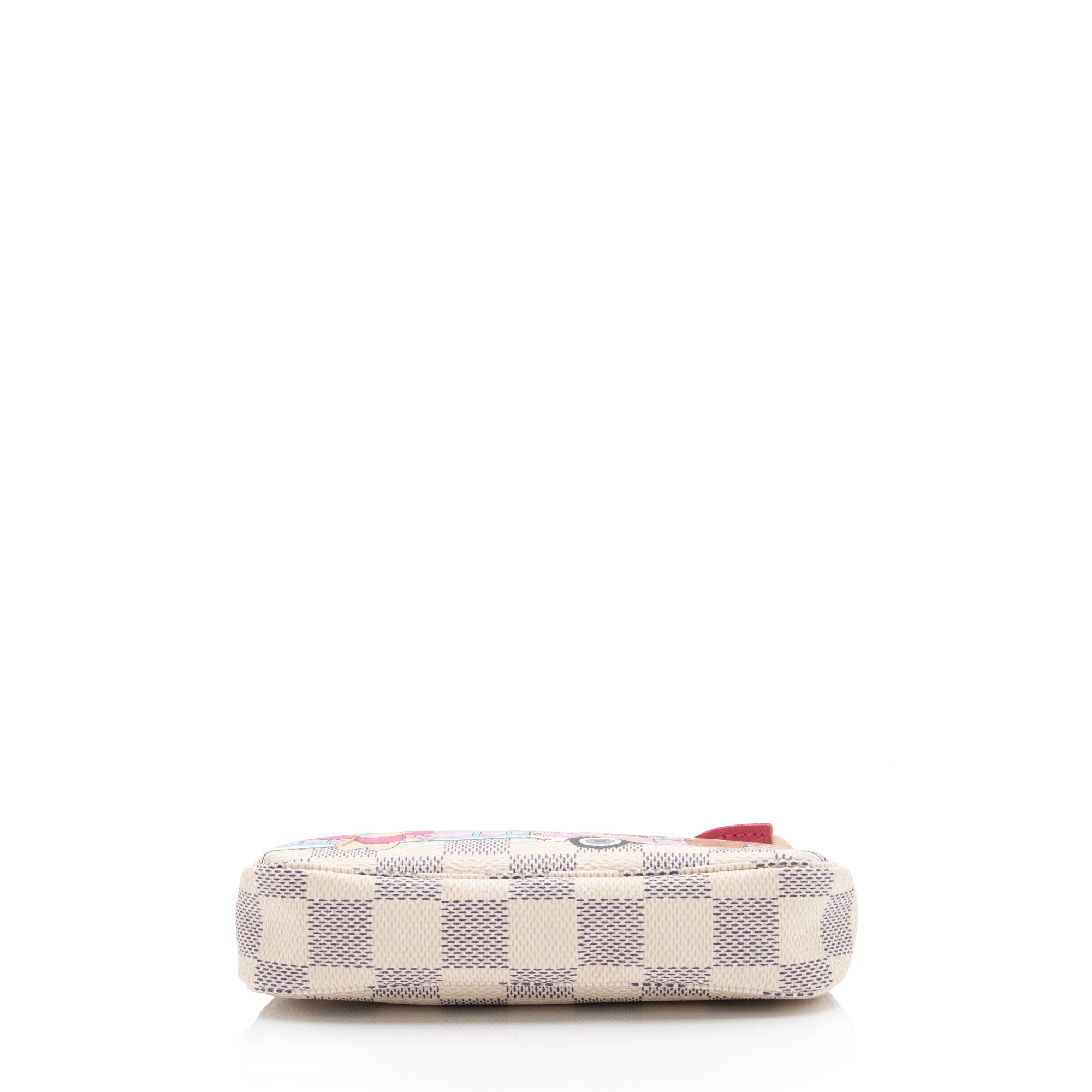 Louis Vuitton Limited Edition Damier Azur Animation Hollywood Mini Pochette Accessoires (SHF-LKyydc)