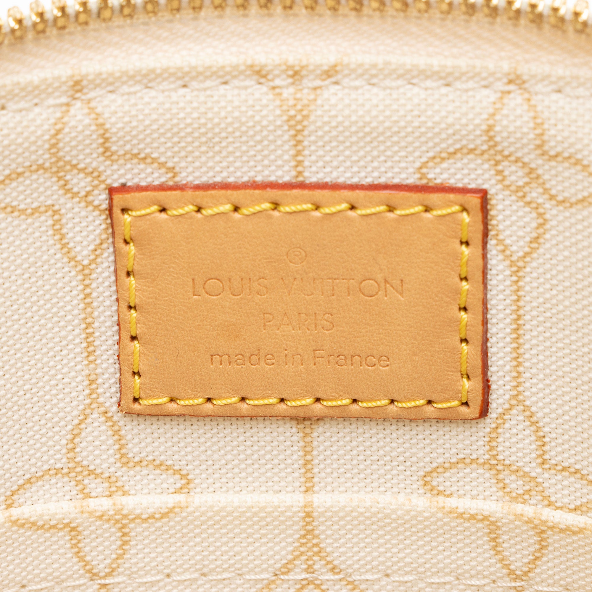 Louis Vuitton Limited Edition Damier Azur Nautical Alma BB Satchel