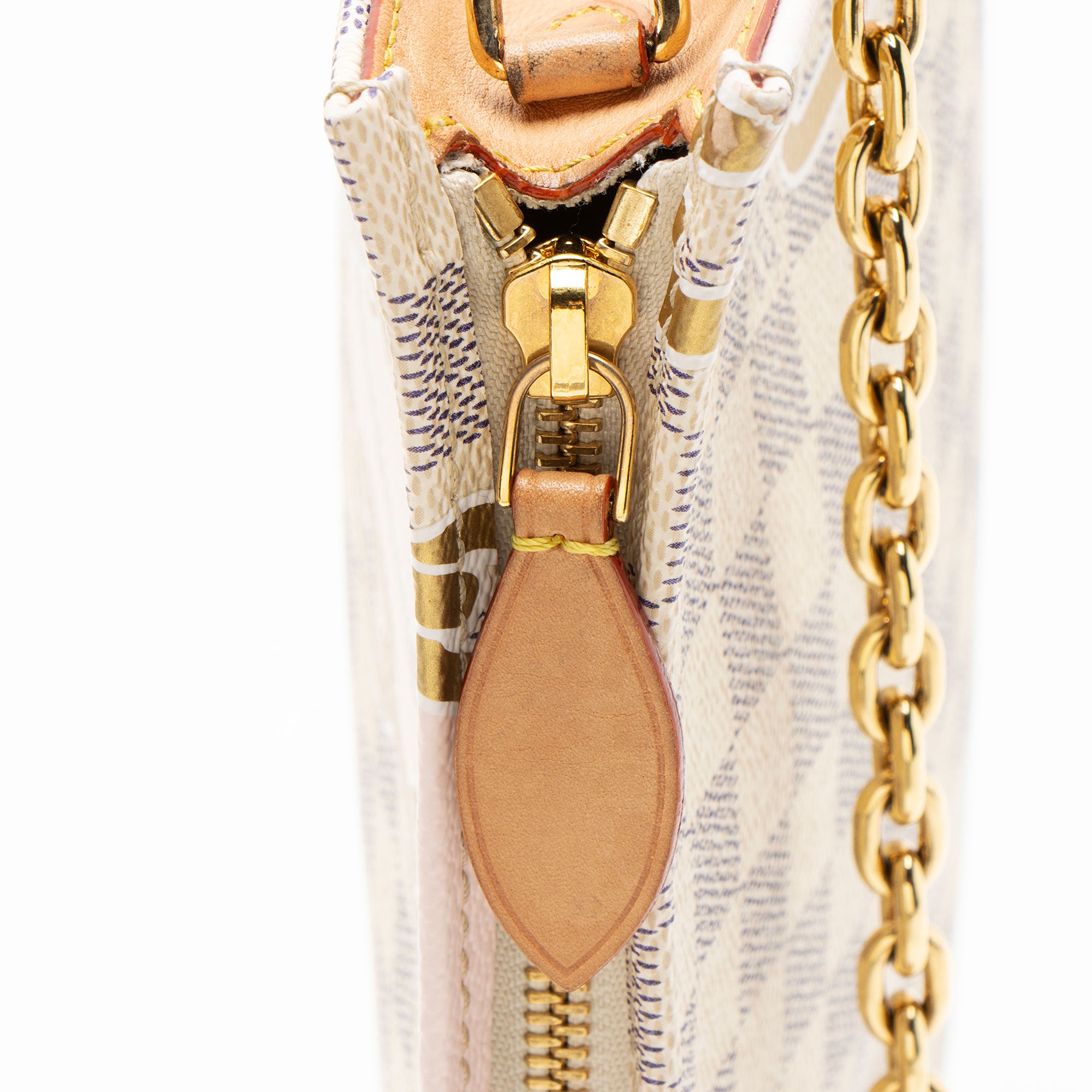 Louis Vuitton Limited Edition Damier Azur Nautical Toiletry Pouch on Chain