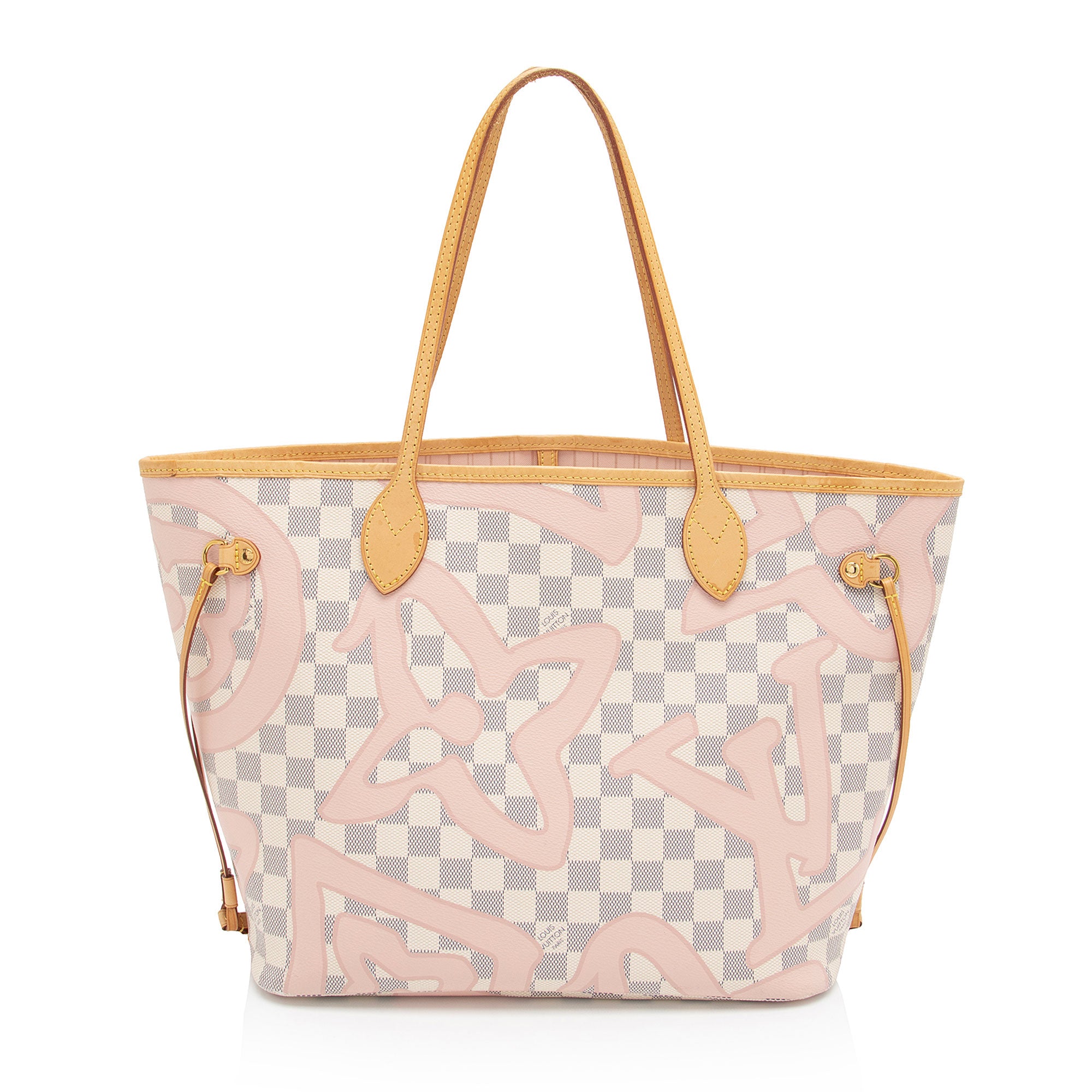 Louis Vuitton Limited Edition Damier Azur Tahitienne Neverfull MM Tote