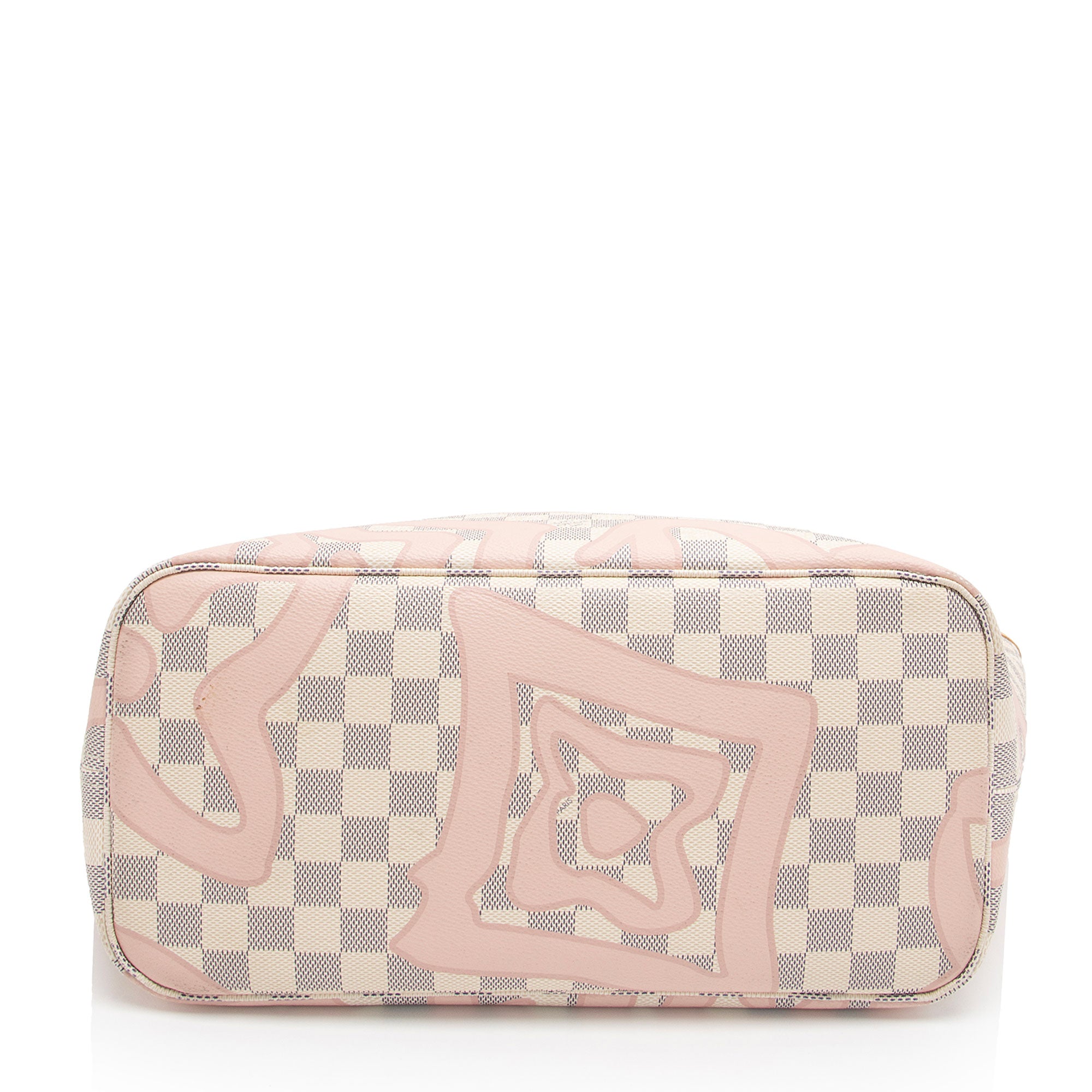 Louis Vuitton Limited Edition Damier Azur Tahitienne Neverfull MM Tote