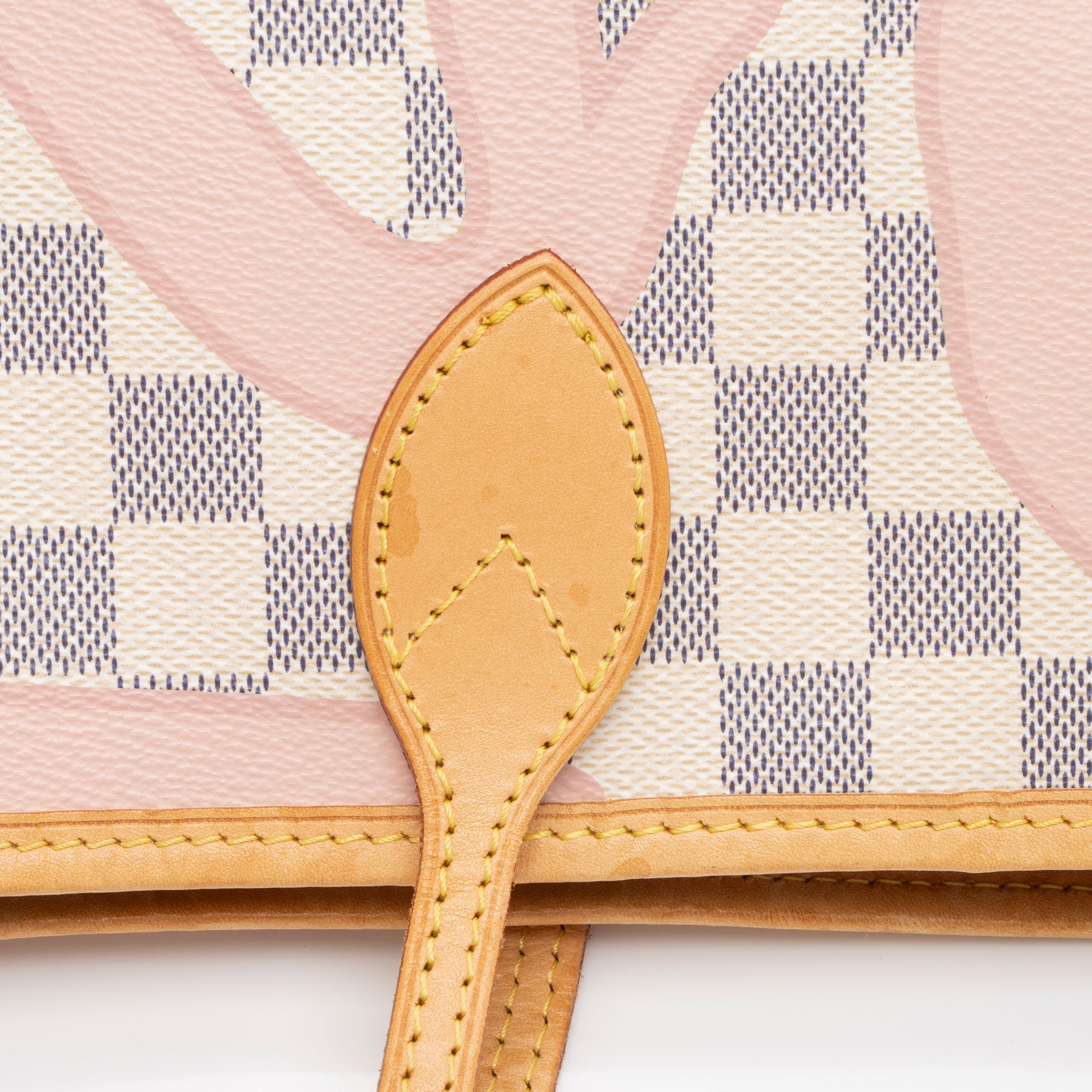 Louis Vuitton Limited Edition Damier Azur Tahitienne Neverfull MM Tote