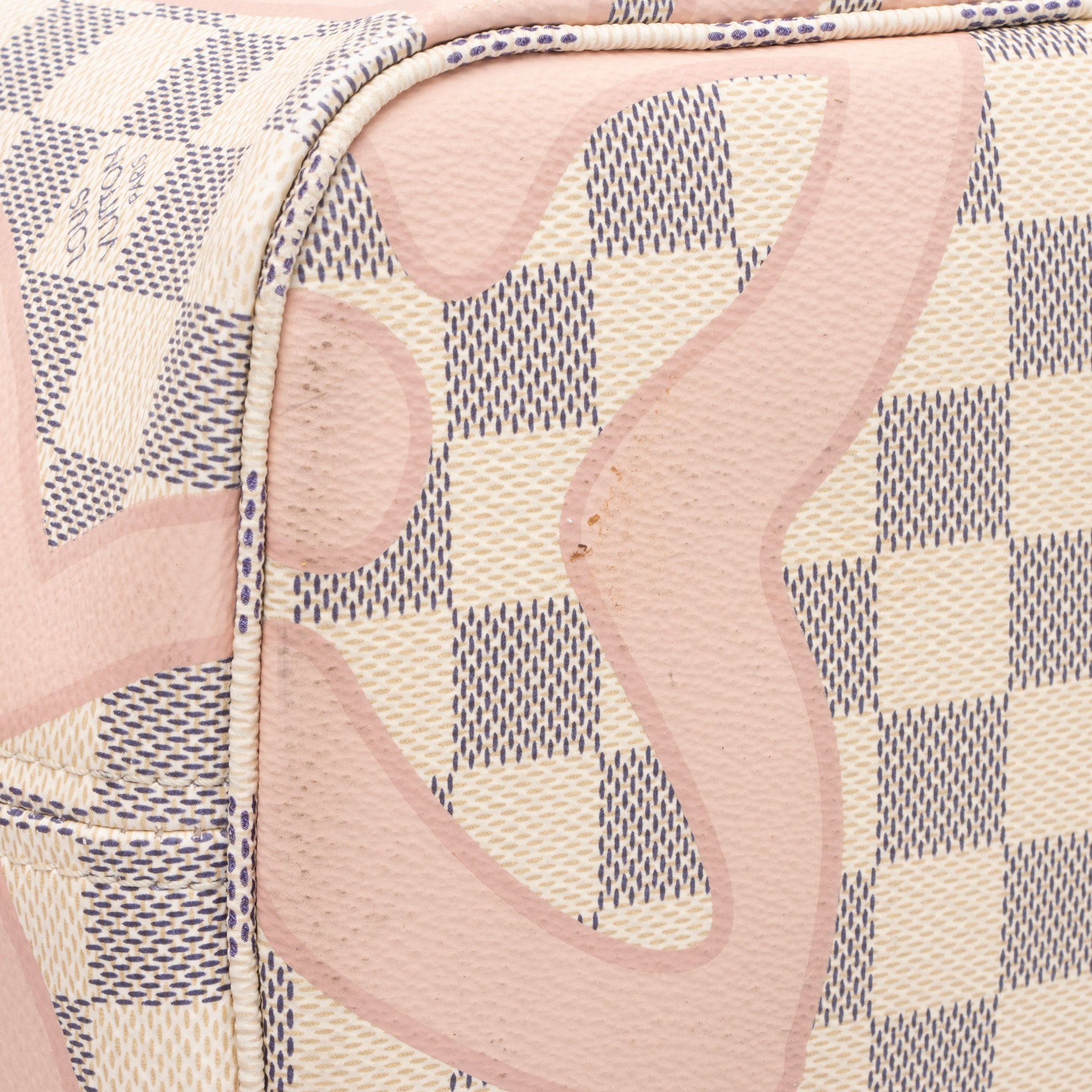 Louis Vuitton Limited Edition Damier Azur Tahitienne Neverfull MM Tote