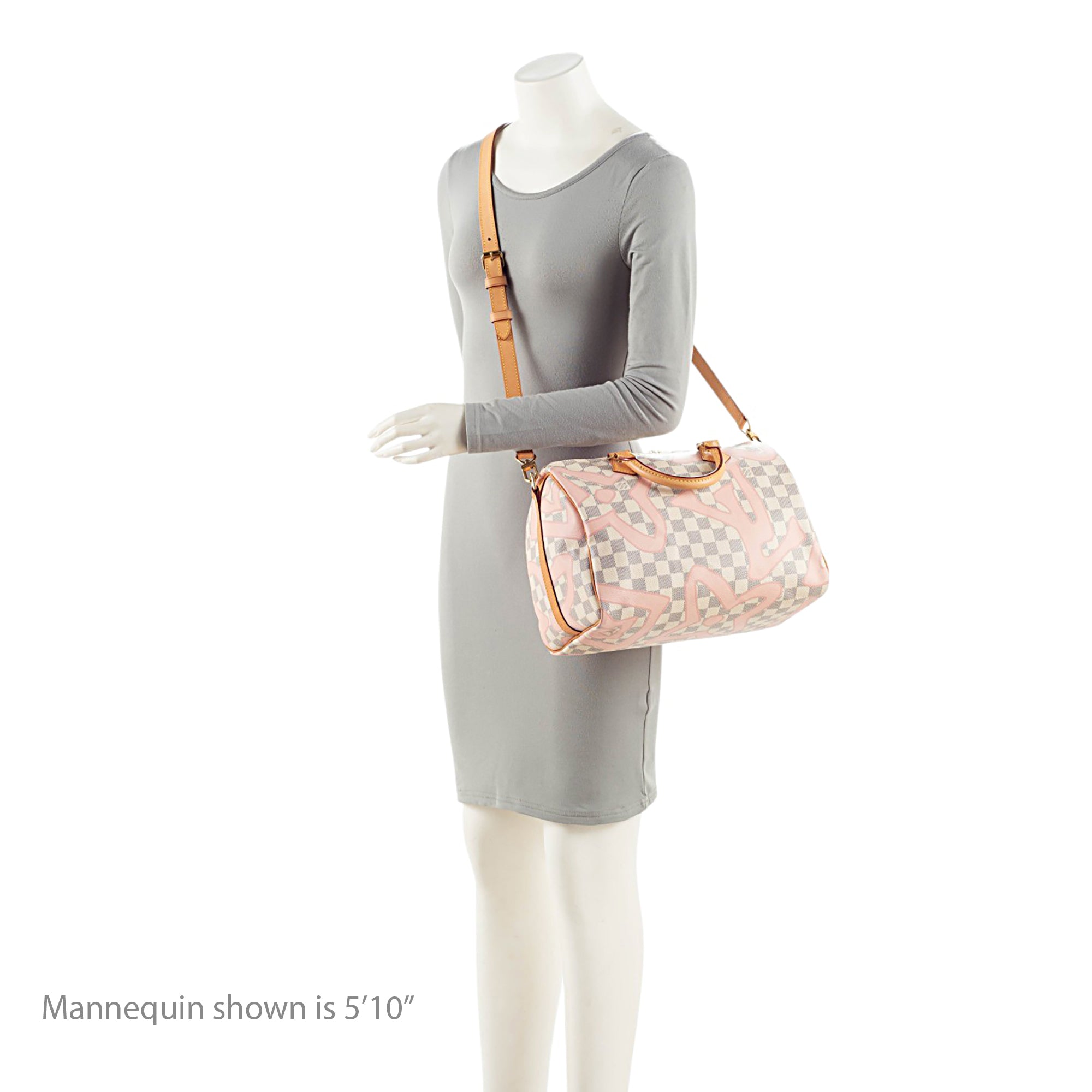Louis Vuitton Limited Edition Damier Azur Tahitienne Speedy Bandouliere 30 Satchel