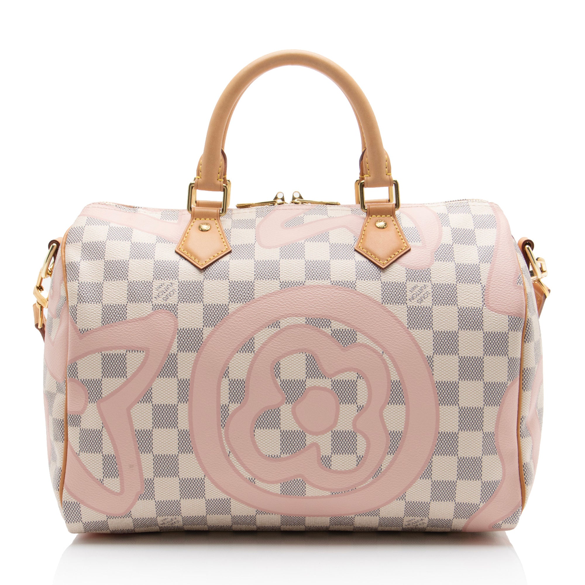 Louis Vuitton Limited Edition Damier Azur Tahitienne Speedy Bandouliere 30 Satchel