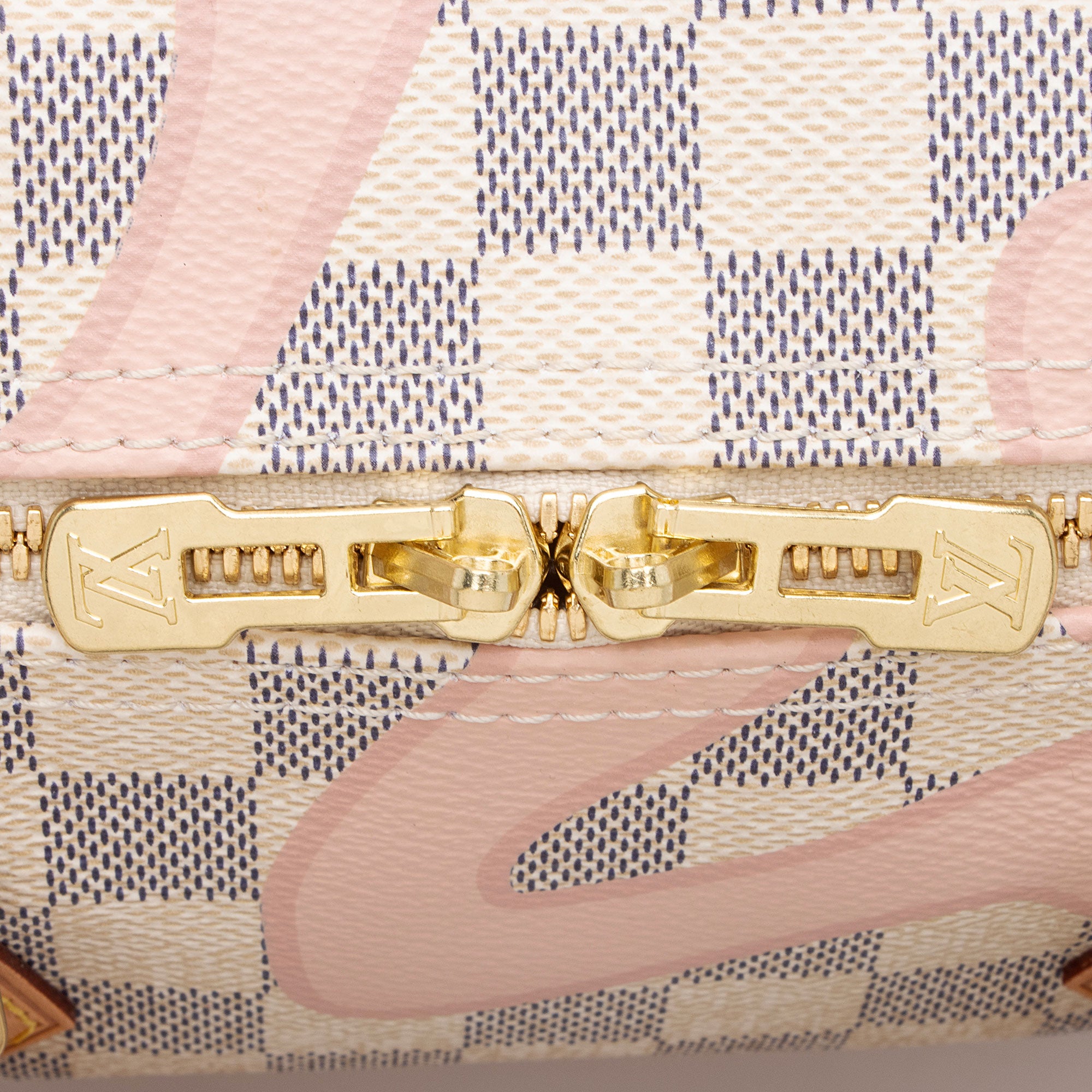 Louis Vuitton Limited Edition Damier Azur Tahitienne Speedy Bandouliere 30 Satchel