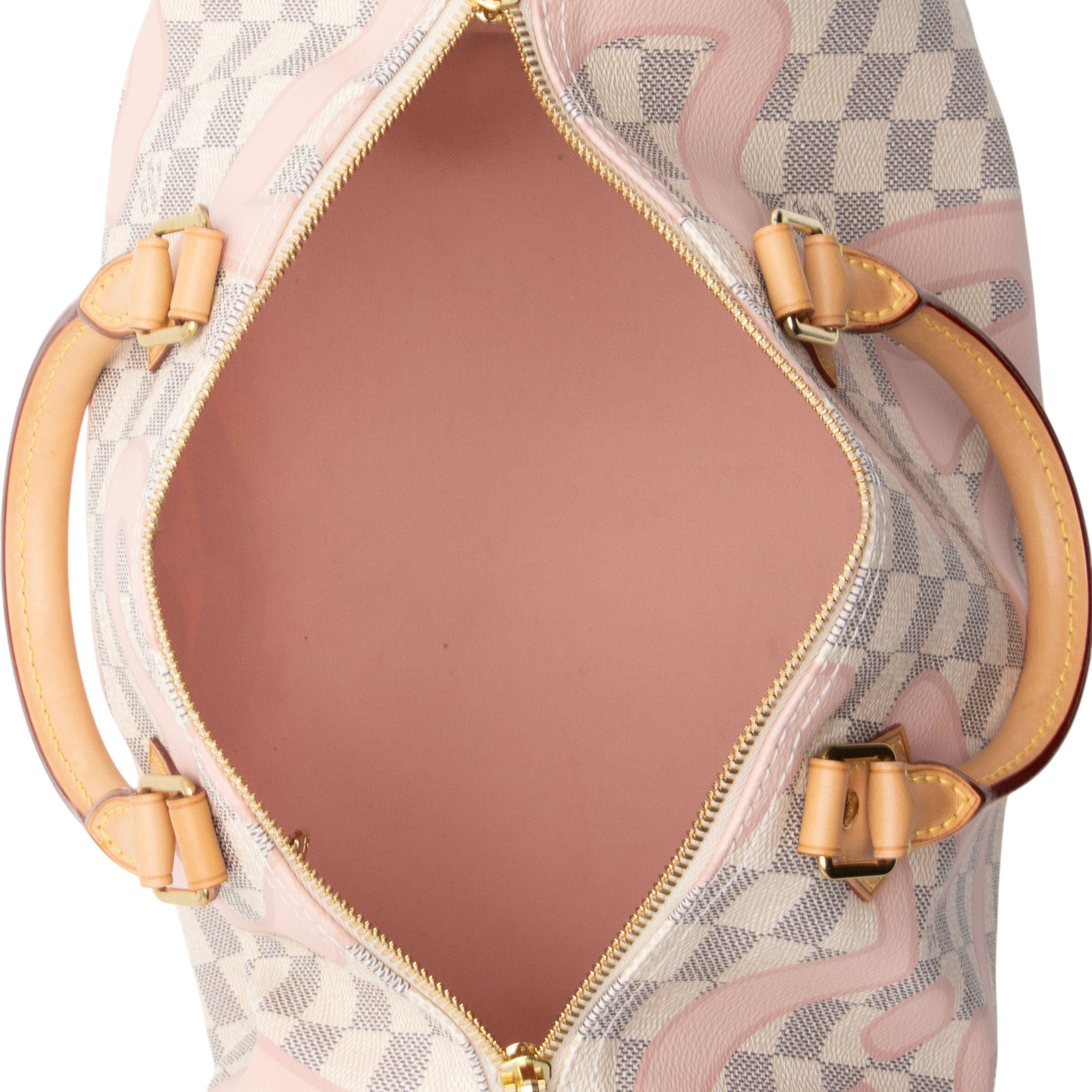Louis Vuitton Limited Edition Damier Azur Tahitienne Speedy Bandouliere 30 Satchel