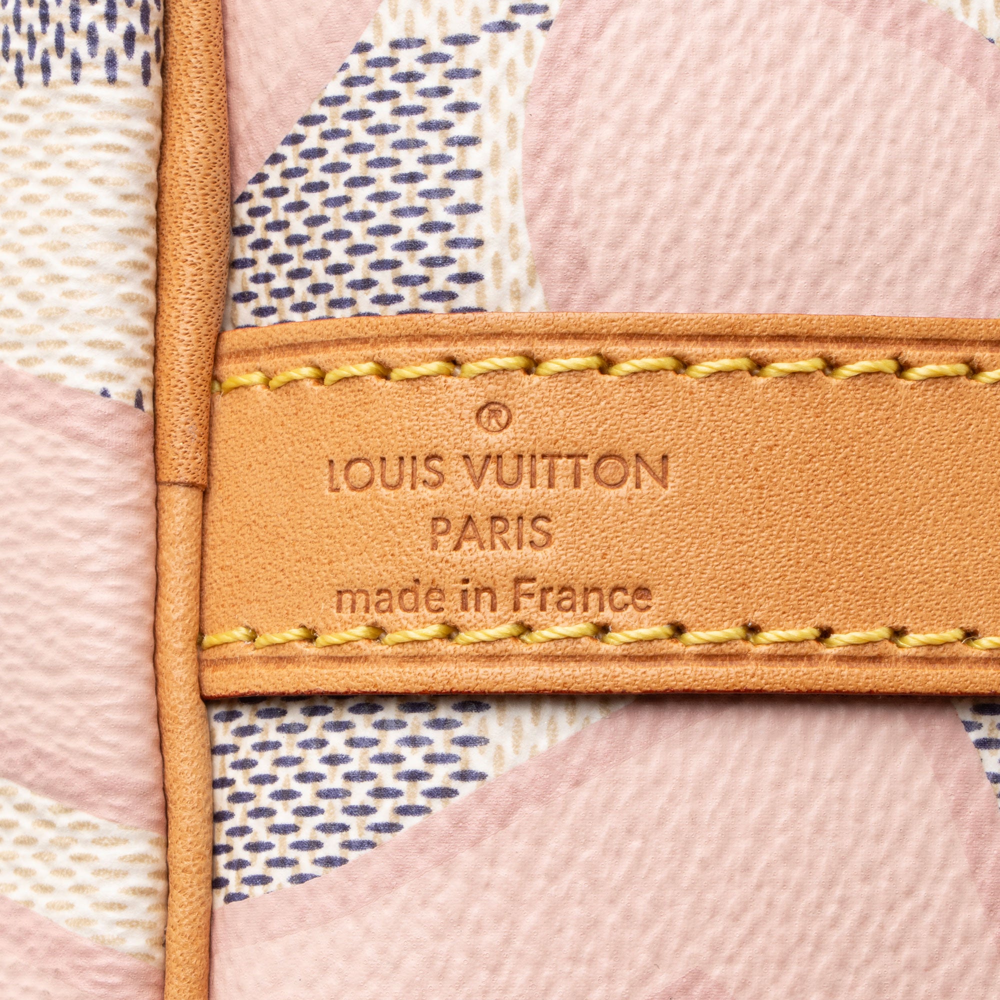 Louis Vuitton Limited Edition Damier Azur Tahitienne Speedy Bandouliere 30 Satchel