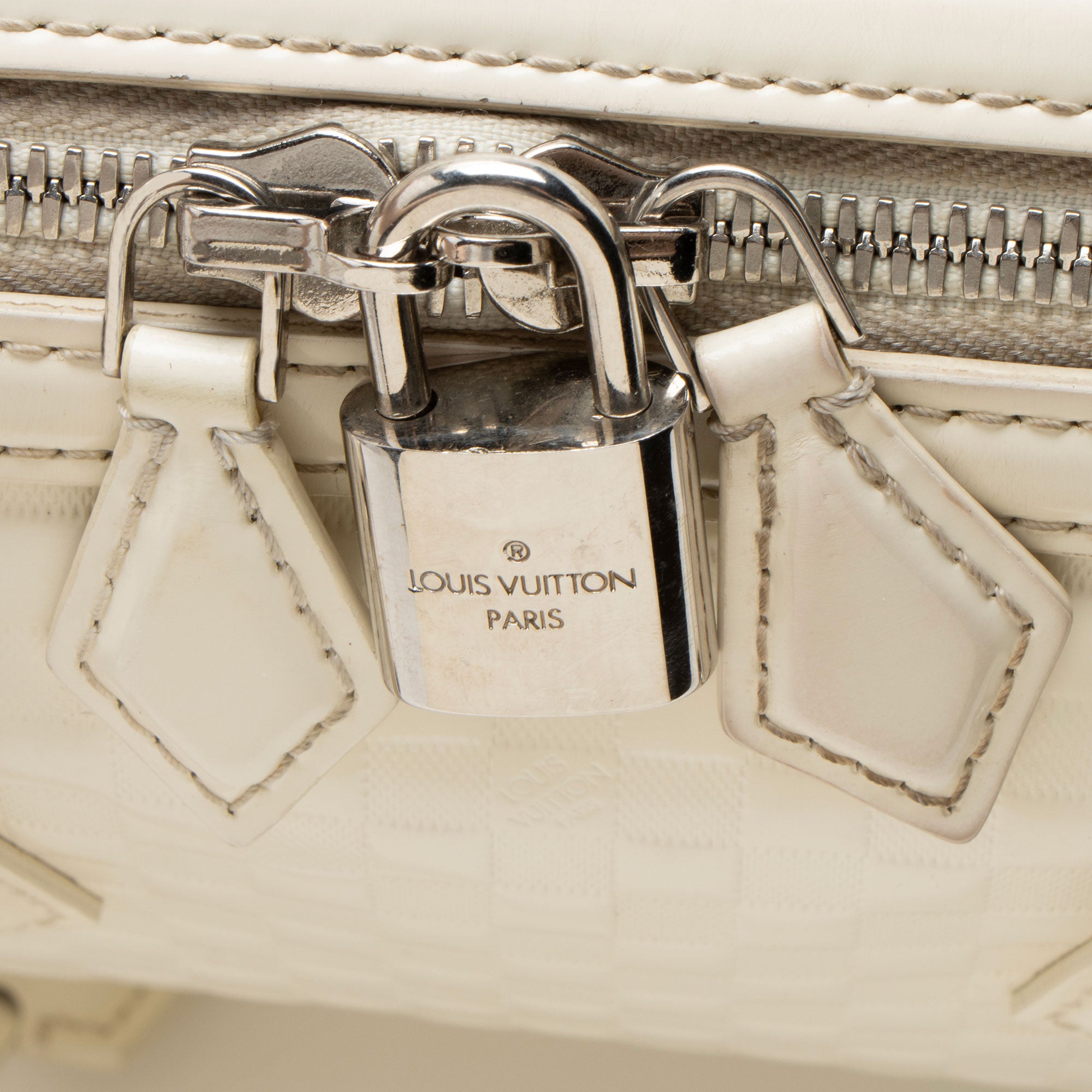 Louis Vuitton Limited Edition Damier Facette Speedy Cube Satchel