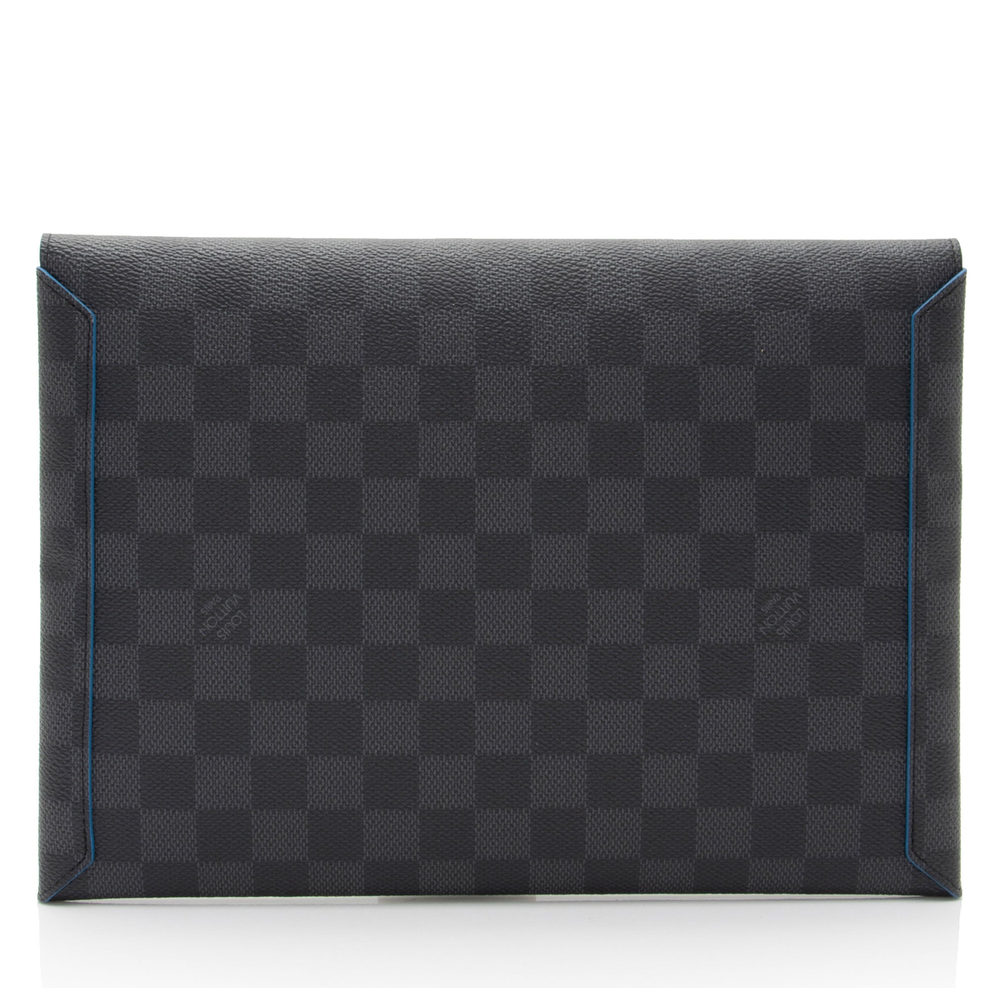 Louis Vuitton Limited Edition Damier Graphite Alpha Triple Pouch Set (SHF-PrO3mw)