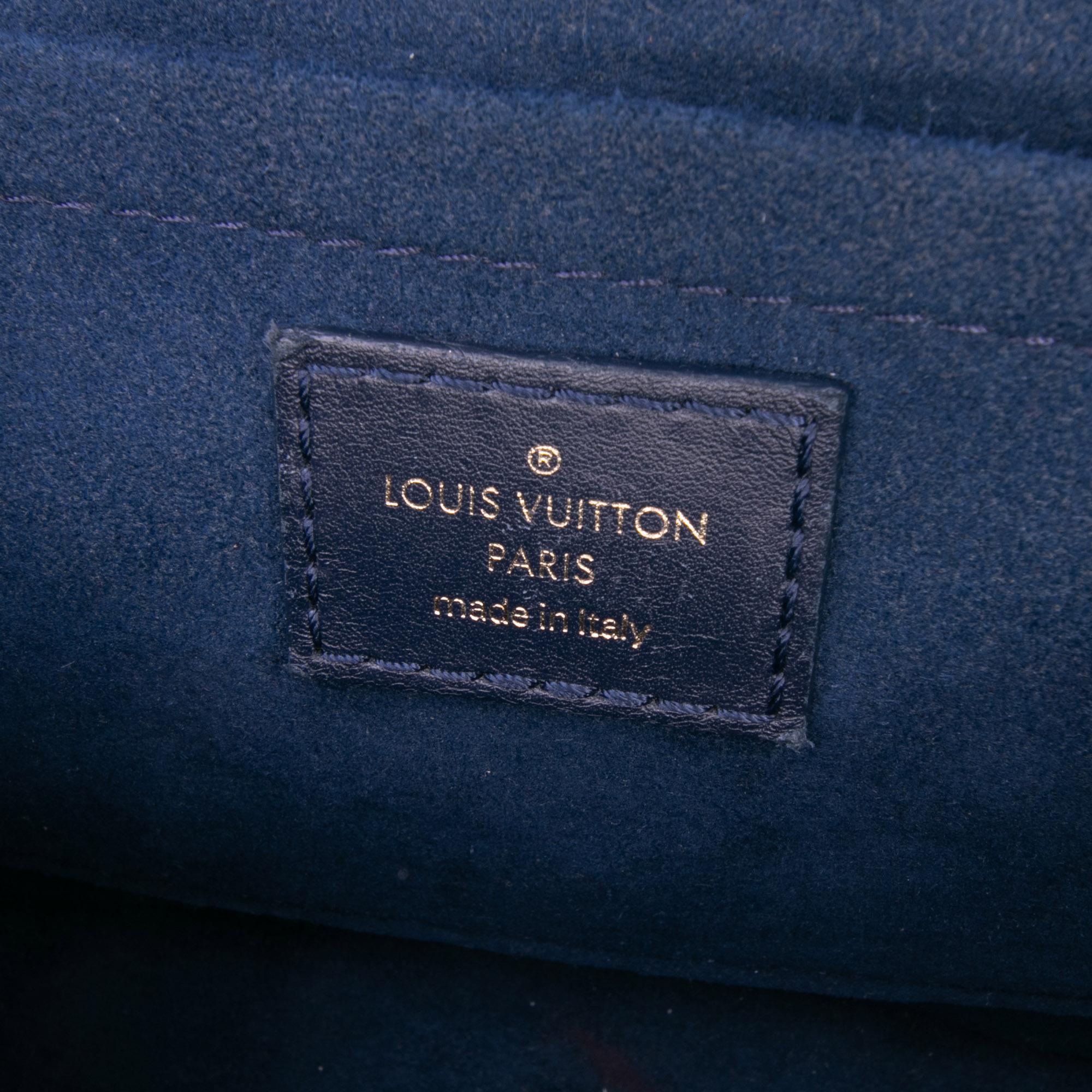 Louis Vuitton Limited Edition Denim Patches New Wave Chain MM