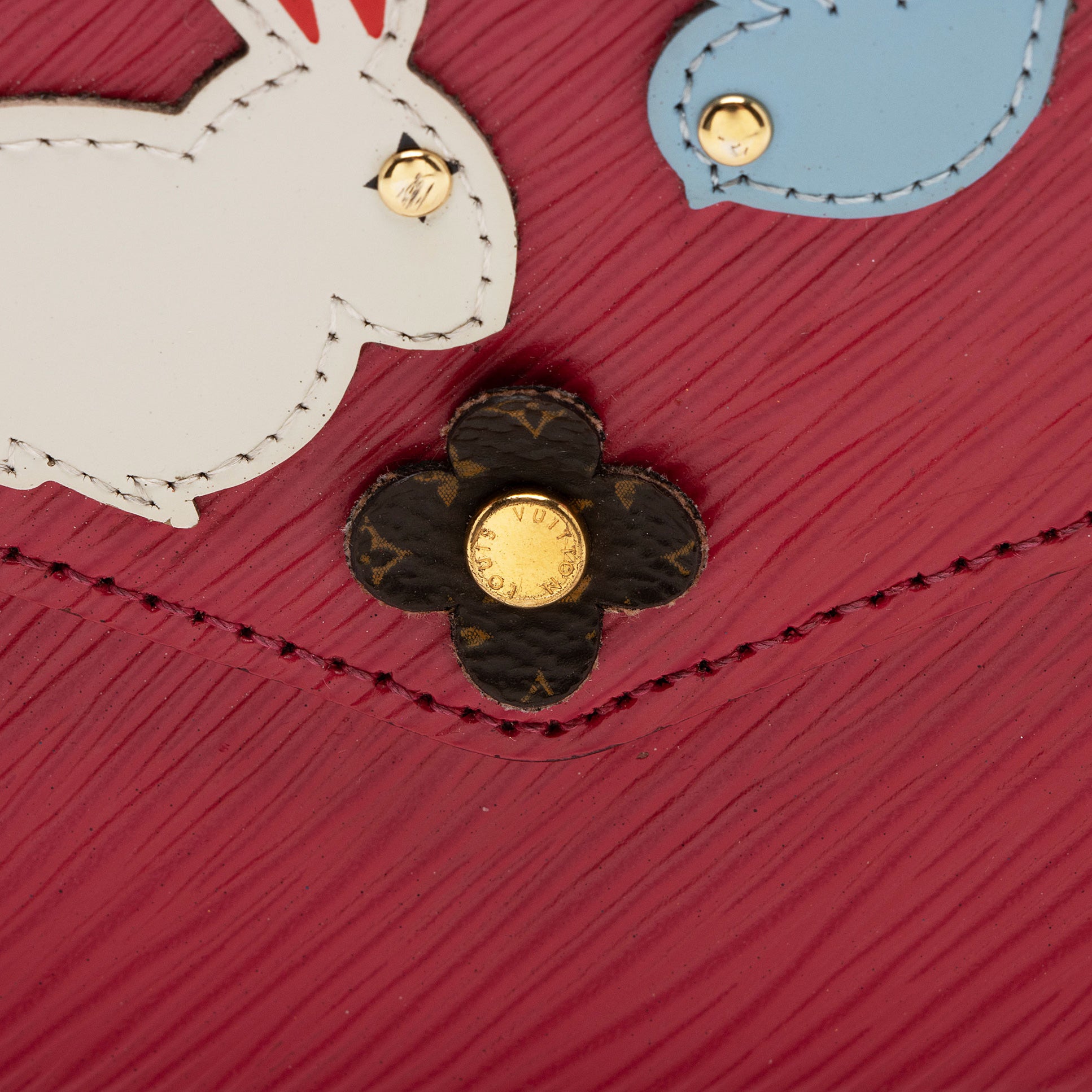 Louis Vuitton Limited Edition Epi Leather Bunny Felicie Pochette (SHF-GQ6hT3)