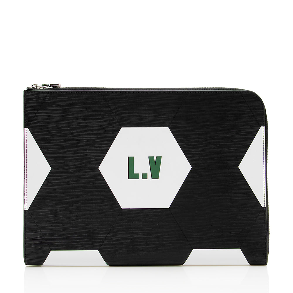 Louis Vuitton Limited Edition Epi Leather FIFA World Cup Pochette - FINAL SALE (SHF-18973)