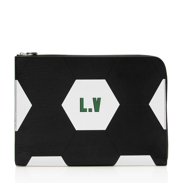 Louis Vuitton Limited Edition Epi Leather FIFA World Cup Pochette - FI –  LuxeDH