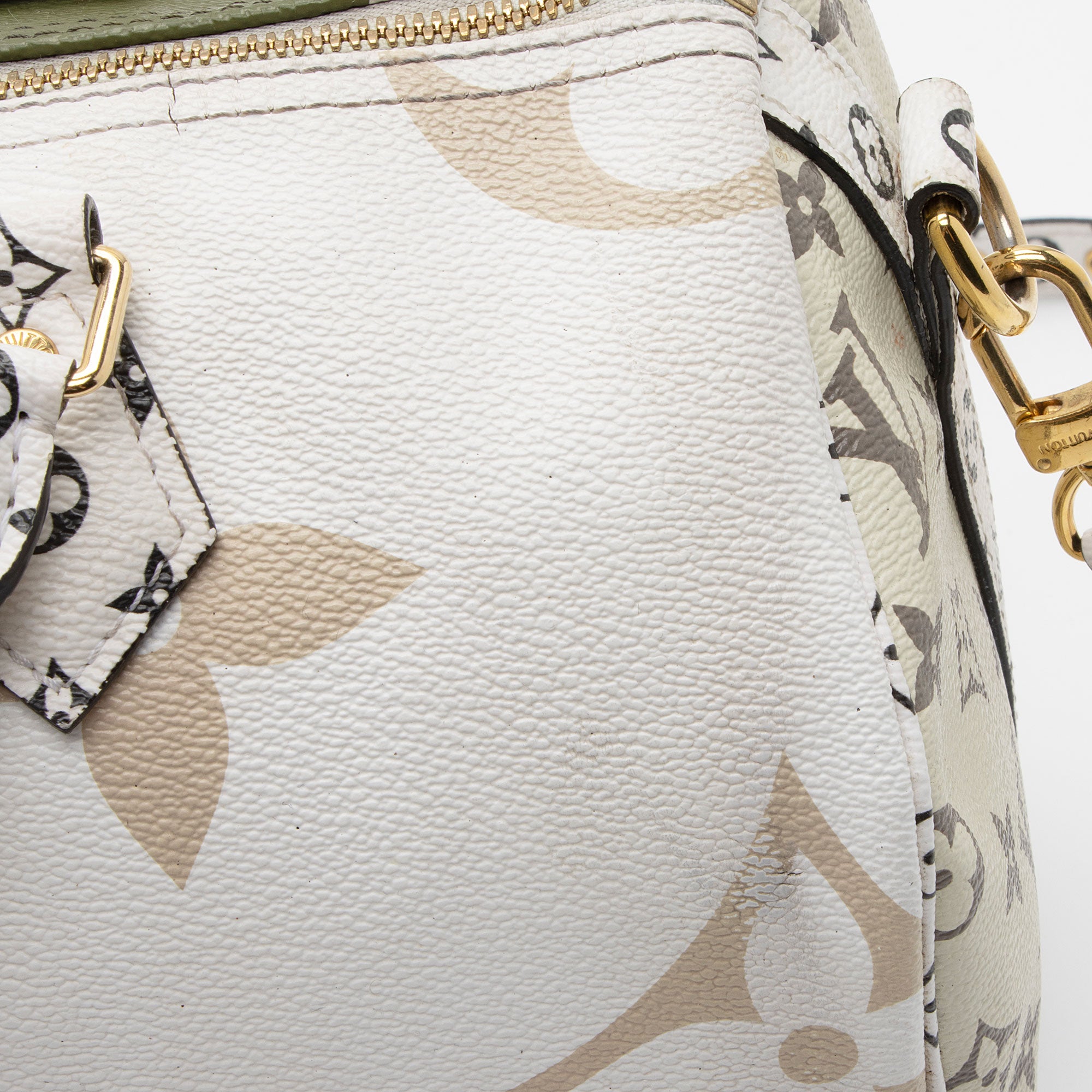 Louis Vuitton Limited Edition Giant Monogram Canvas Speedy Bandouliere 30 Satchel (SHF-fC4pMA)