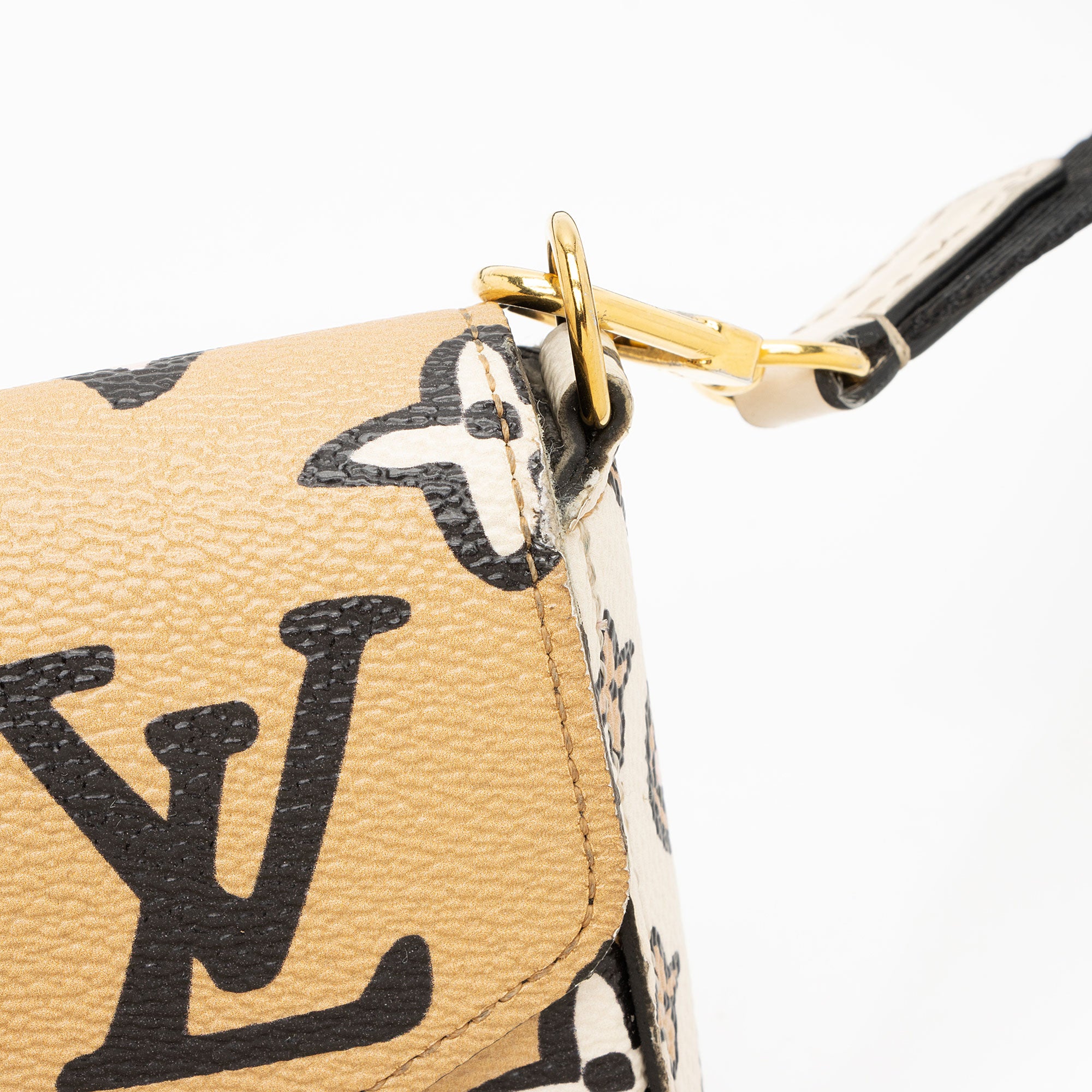 Louis Vuitton Limited Edition Giant Monogram Canvas Wild At Heart Felicie Strap