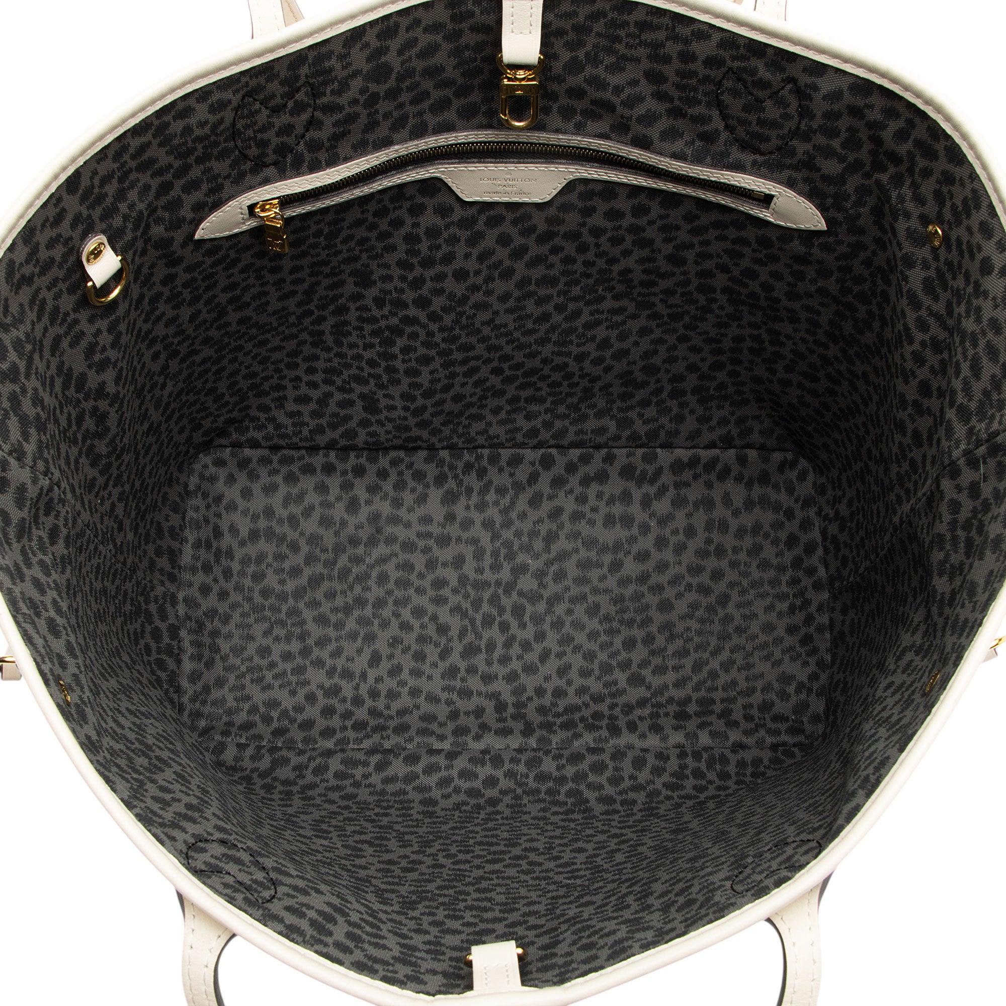 Louis Vuitton Limited Edition Giant Monogram Canvas Wild At Heart Neverfull MM Tote