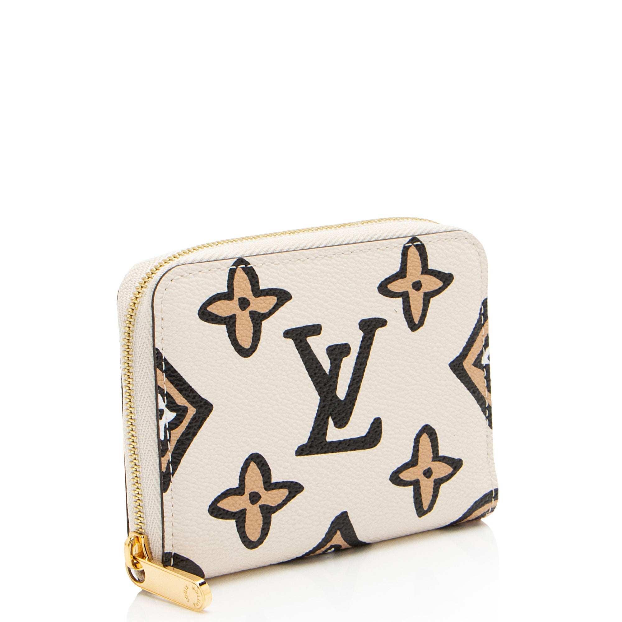 Louis Vuitton Limited Edition Giant Monogram Canvas Wild At Heart Zippy Coin Wallet (SHF-5XyNQz)