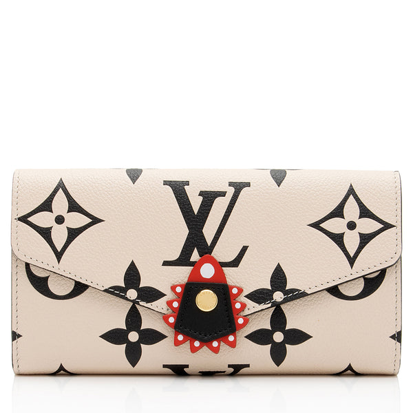 Louis Vuitton Sarah Monogram Pattern Wallet