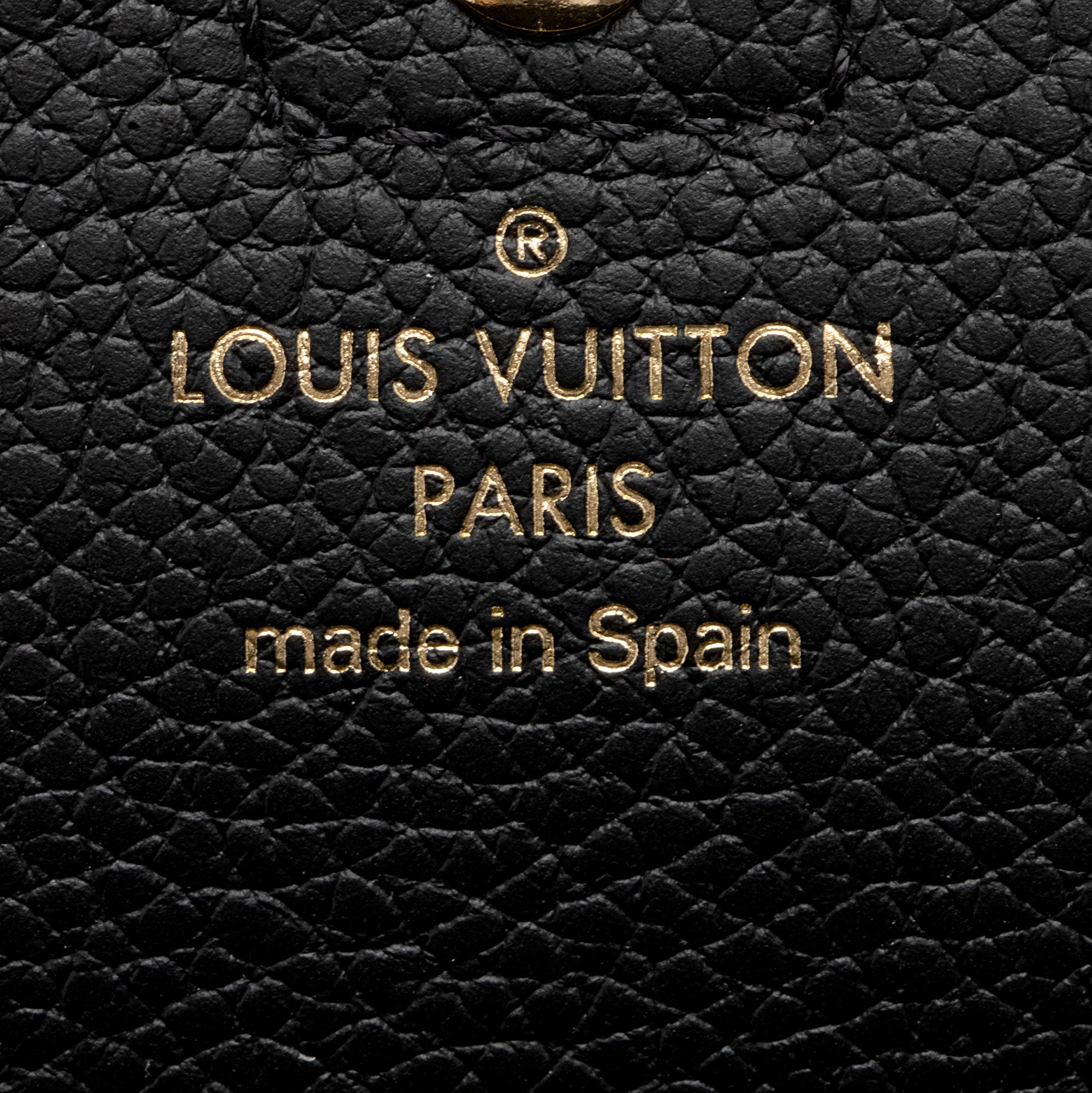 Louis Vuitton Limited Edition Giant Monogram Empreinte Crafty Sarah Wallet (SHF-wNAjem)