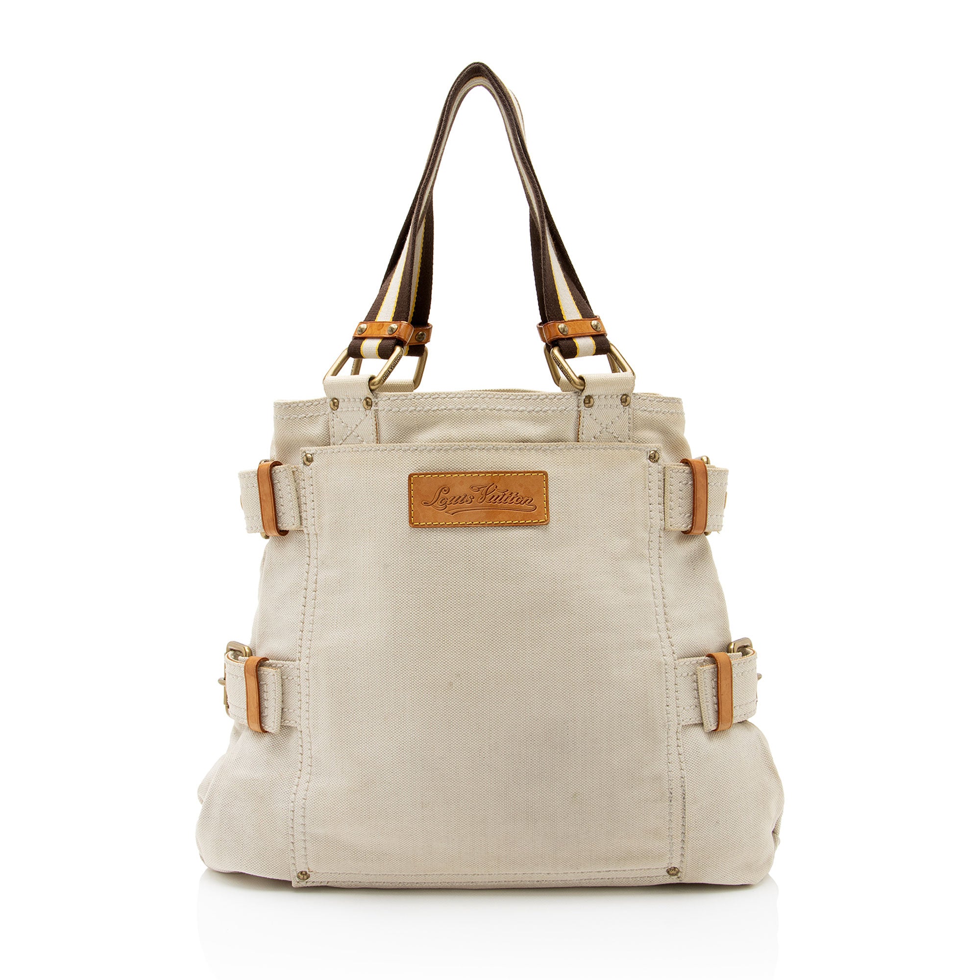 Louis Vuitton Limited Edition Globe Trotter Cabas MM Tote (SHF-toRuqa)