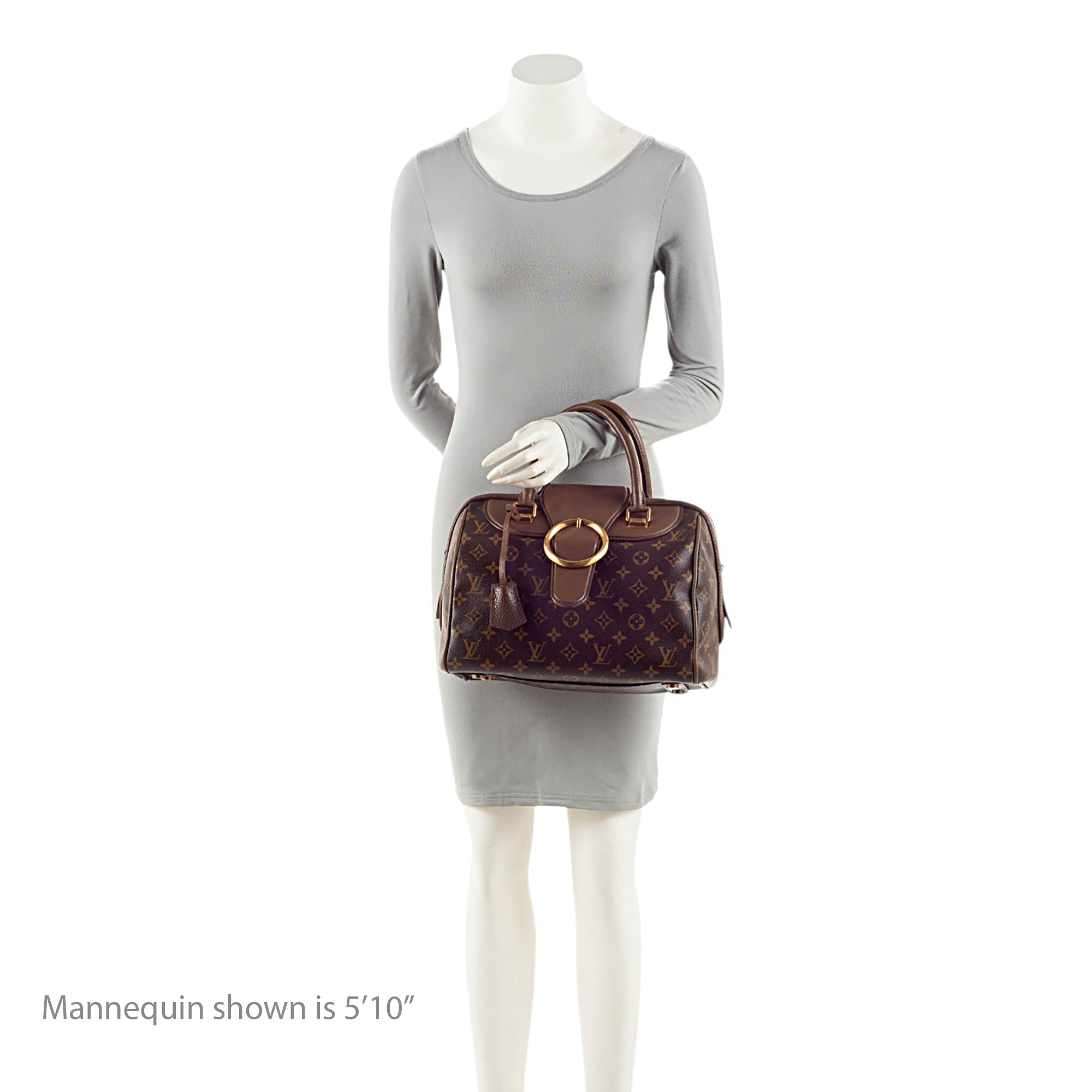 Louis Vuitton Limited Edition Monogram Canvas Golden Arrow Speedy Satchel
