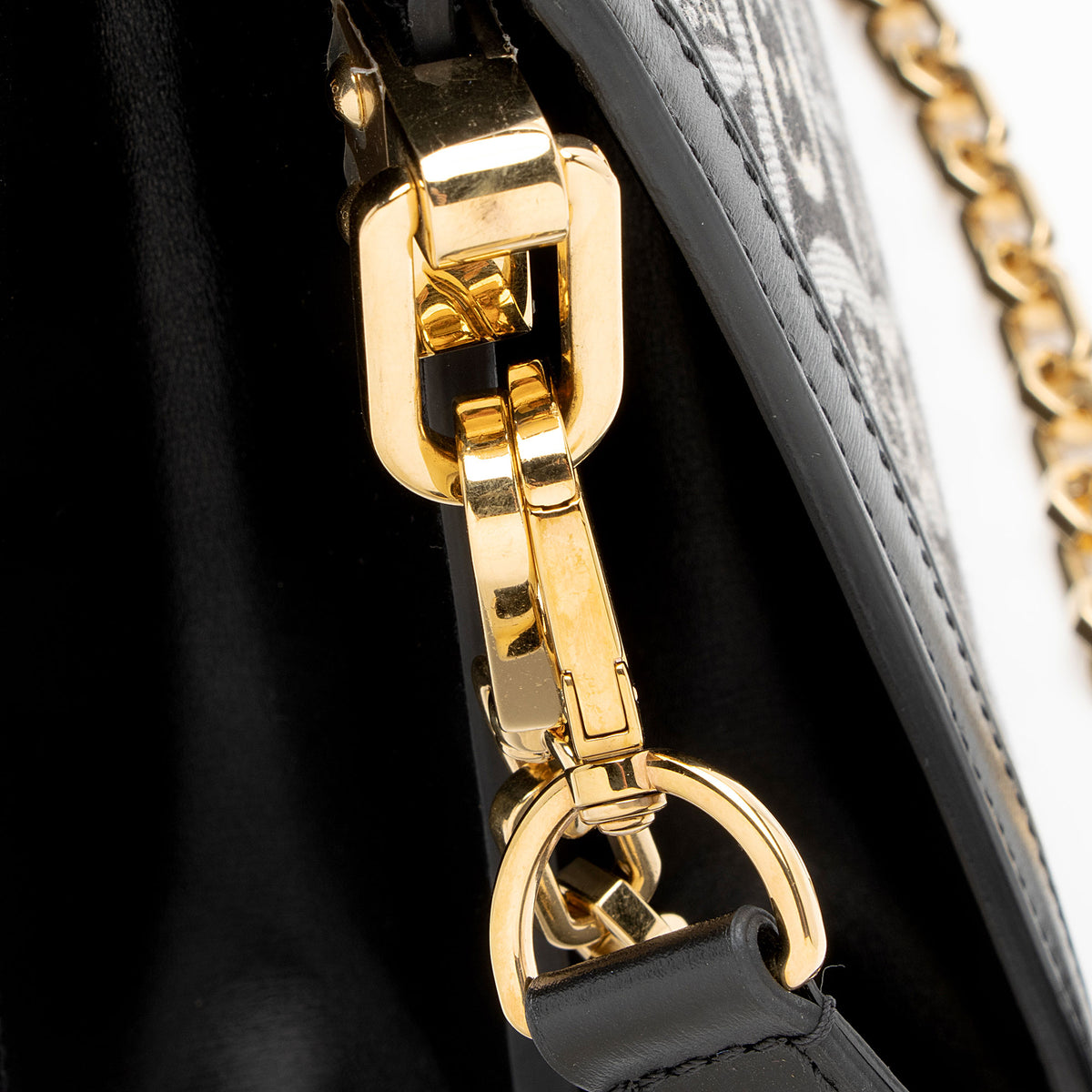 Louis Vuitton Limited Edition Jacquard Since 1854 Dauphine MM Shoulder Bag