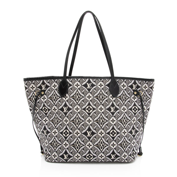 Louis Vuitton Grey Monogram Since 1854 Jacquard Neverfull MM With