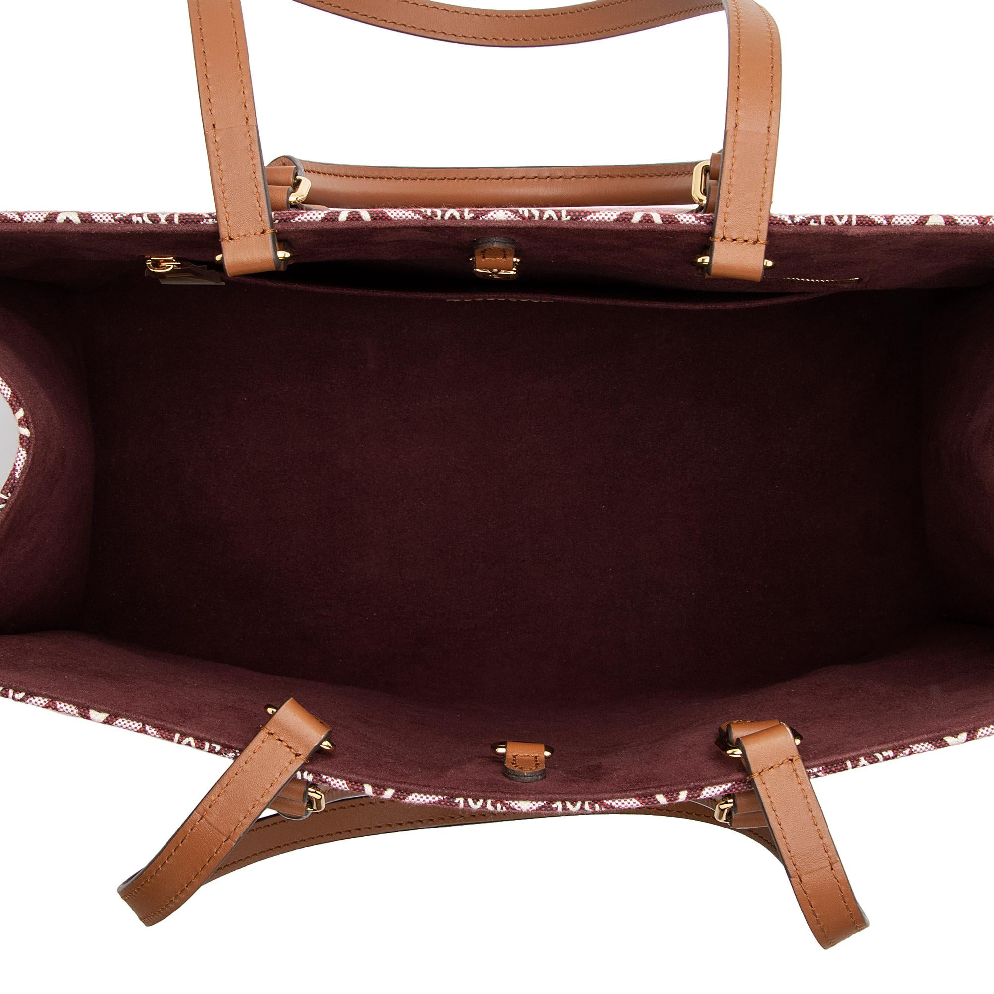 Louis Vuitton Limited Edition Jacquard Since 1854 Onthego GM Tote (SHF-8Ps372)