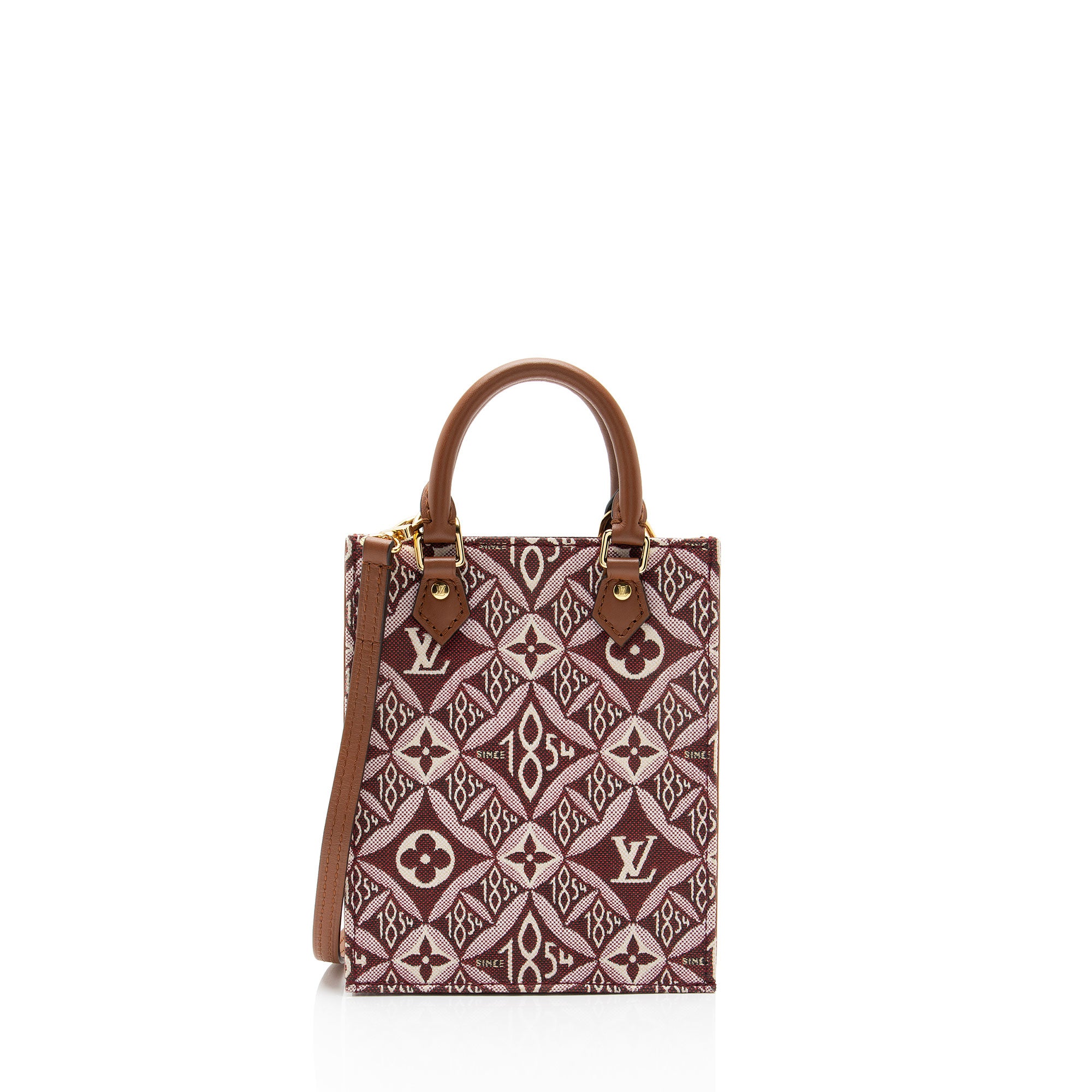 Louis Vuitton Limited Edition Jacquard Since 1854 Petite Sac Plat Tote