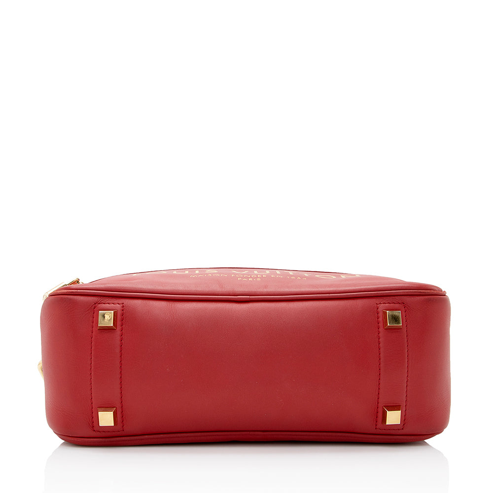 Louis Vuitton Limited Edition Leather Flight Paname Overseas E/W Shoulder Bag (SHF-21900)