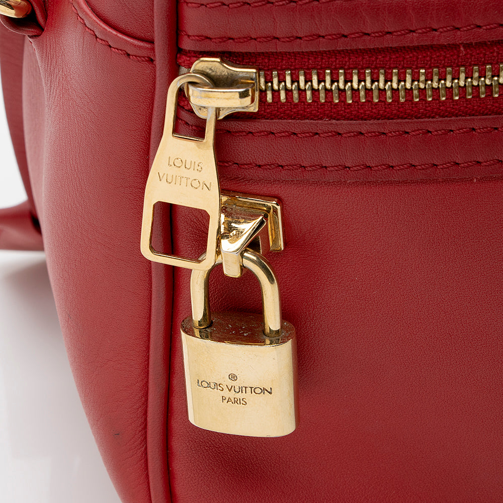 Louis Vuitton Limited Edition Leather Flight Paname Overseas E/W Shoulder Bag (SHF-21900)