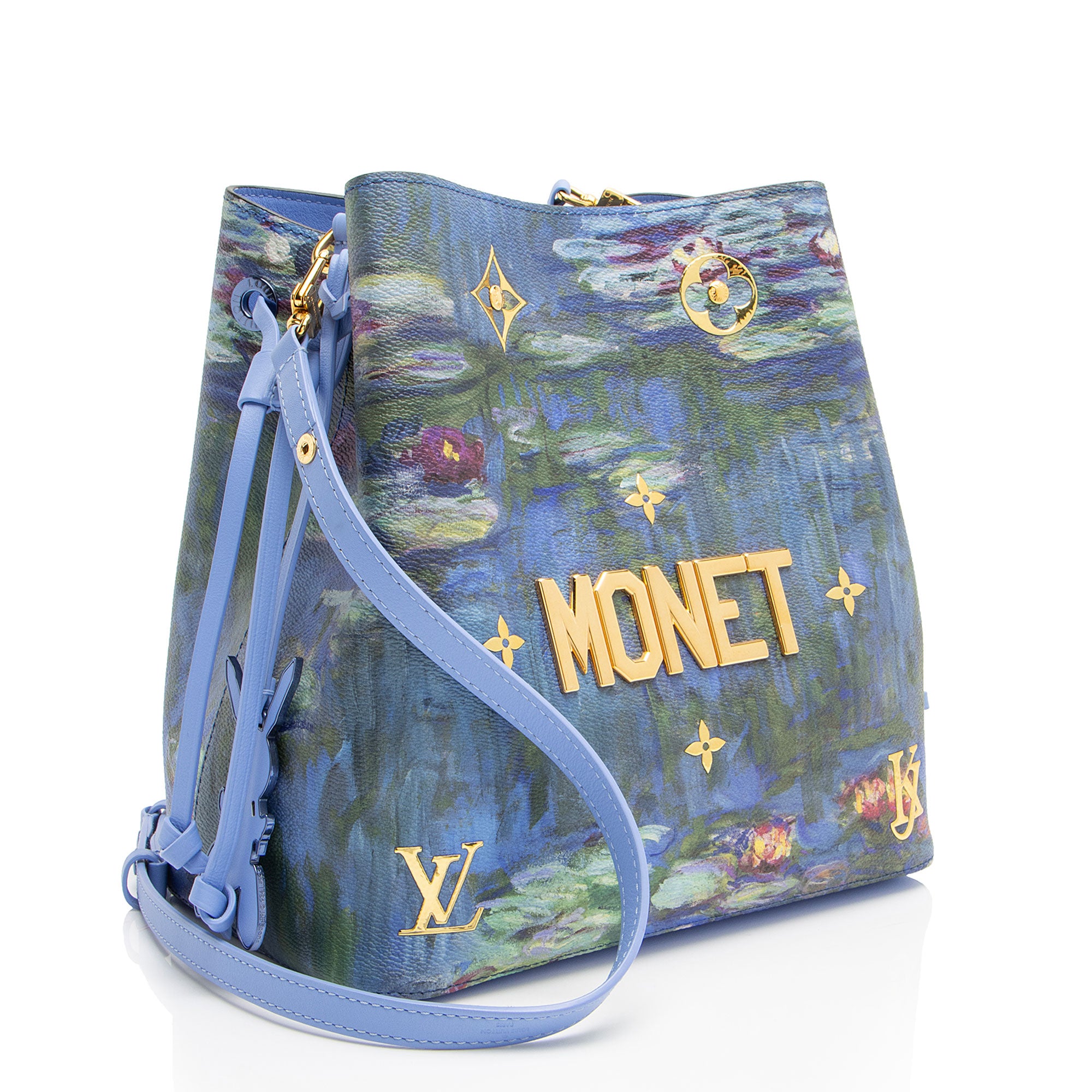 Louis Vuitton Limited Edition Masters Monet Neonoe Shoulder Bag (SHF-WUv1K1)