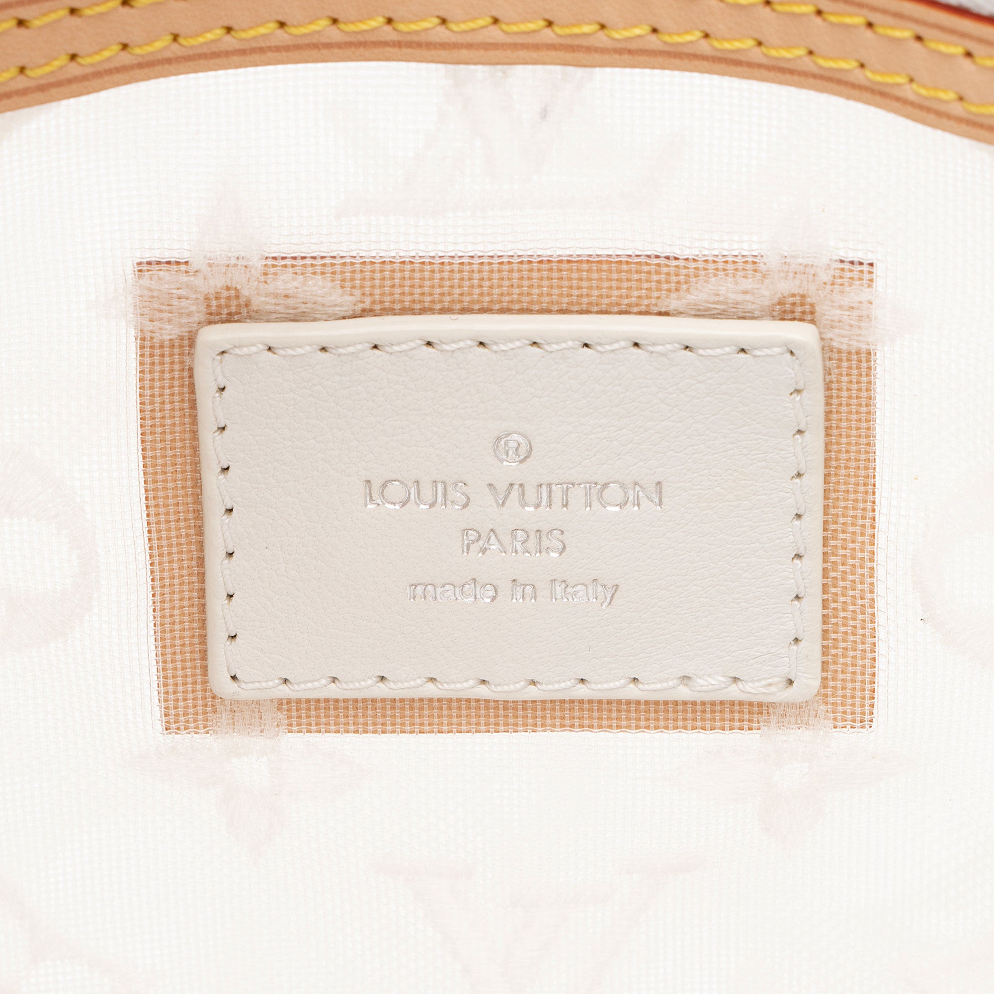 Louis Vuitton Limited Edition Mesh Transparence E/W Lockit Satchel (SHF-XtiURz)