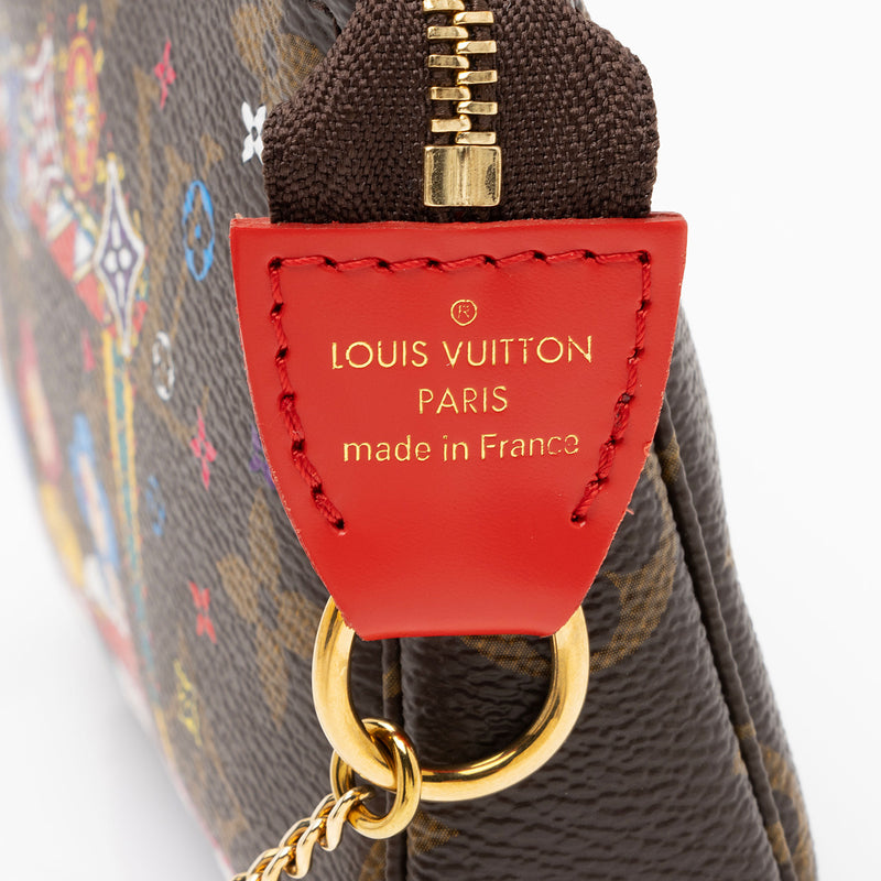 Louis Vuitton Limited Edition Monogram Canvas Bumper Car Mini Pochette Accessoires (SHF-SoGa29)