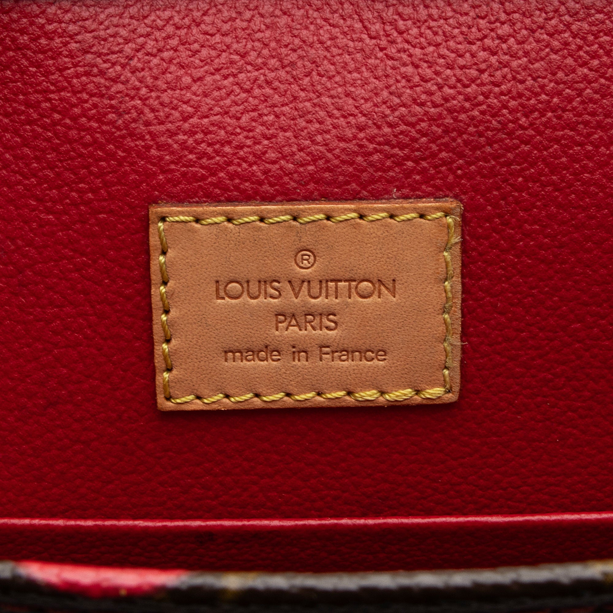 Louis Vuitton Limited Edition Monogram Canvas Cerises Sac Plat Tote (SHF-Oc84Cp)