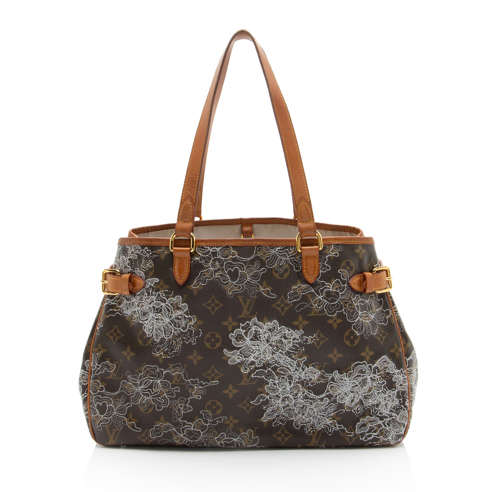 Louis Vuitton Limited Edition Monogram Canvas Dentelle Batignolles Horizontal Tote