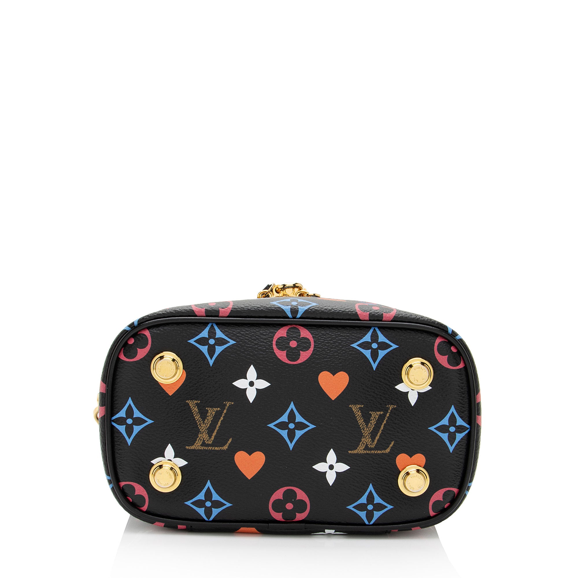 Louis Vuitton Limited Edition Monogram Canvas Game On Vanity PM Shoulder Bag