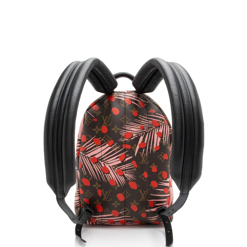 Louis Vuitton Limited Edition Monogram Canvas Jungle Dots Palm Springs PM Backpack (SHF-Vg9fRZ)