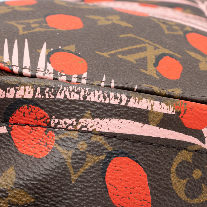 Louis Vuitton Limited Edition Monogram Canvas Jungle Dots Palm Springs PM Backpack (SHF-Vg9fRZ)