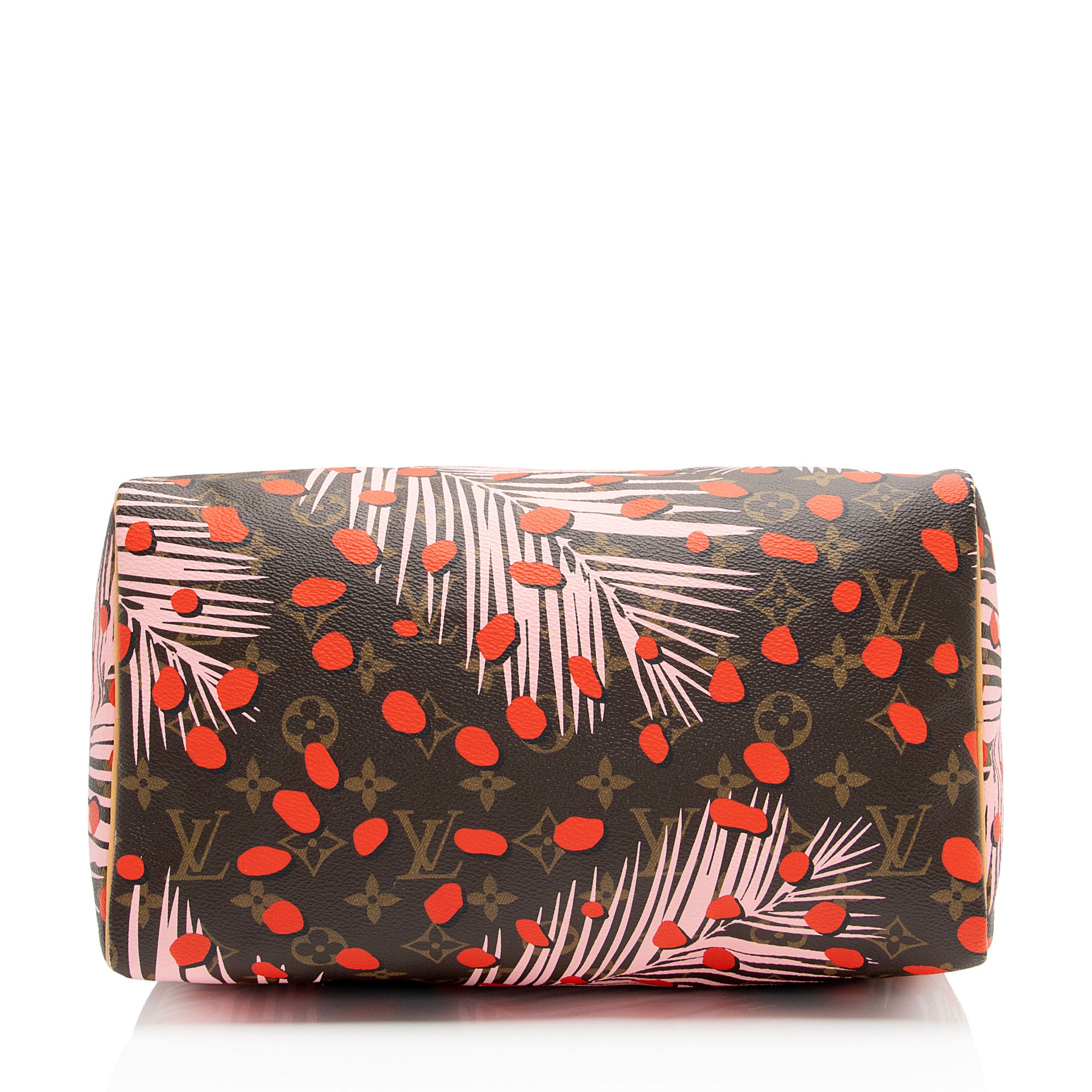 Louis Vuitton Limited Edition Monogram Canvas Jungle Dots Speedy 30 Satchel