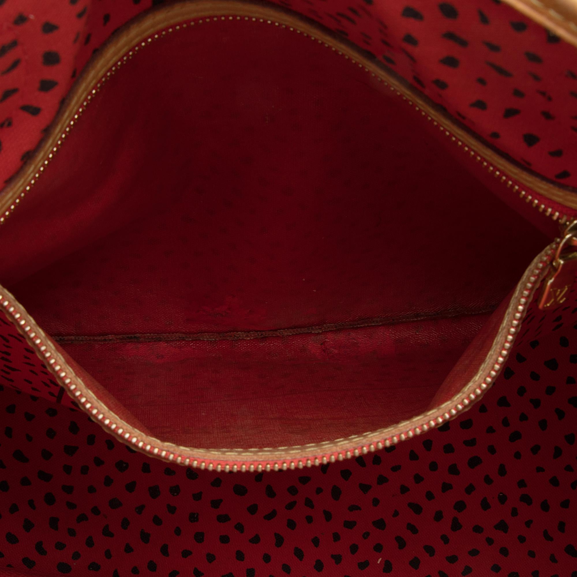 Louis Vuitton Limited Edition Monogram Canvas Kusama Neverfull MM Tote (SHF-23298)